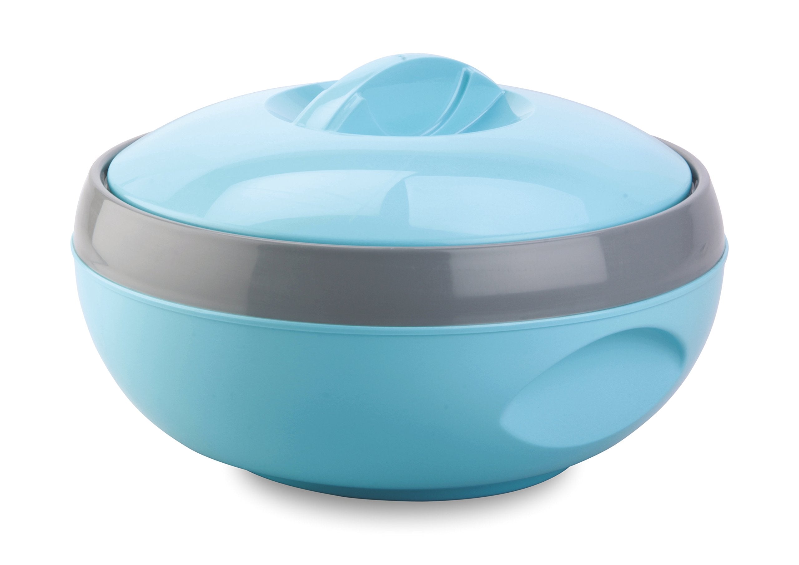 Asian Venus Inner Steel Casserole, 2500 Ml, Blue|Pu Insulated| Bpa Free | Odour Proof| Food Grade | Easy To Carry | Easy To Stor