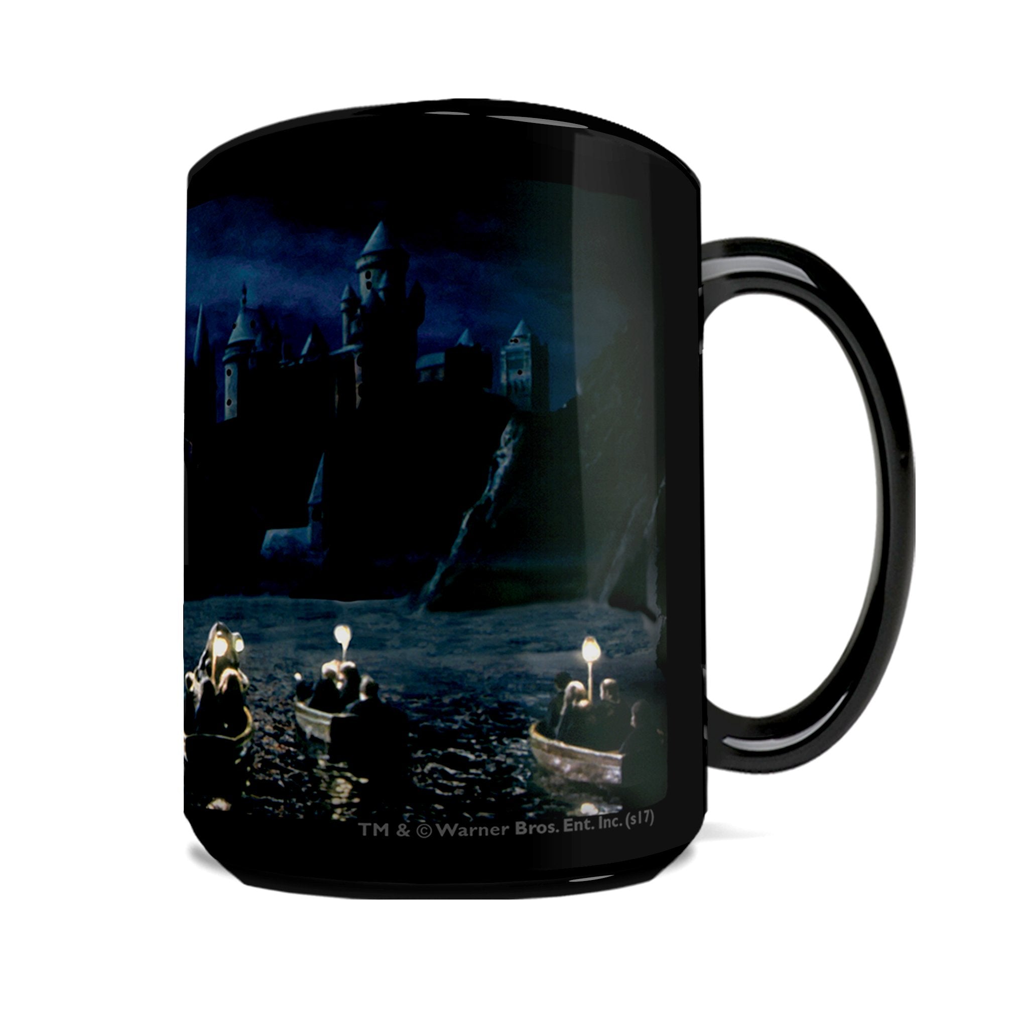Morphing Mugs Harry Potter Crest Heat Sensitive 16 oz Ceramic Mug - Full Image Revealed with Hot Liquid