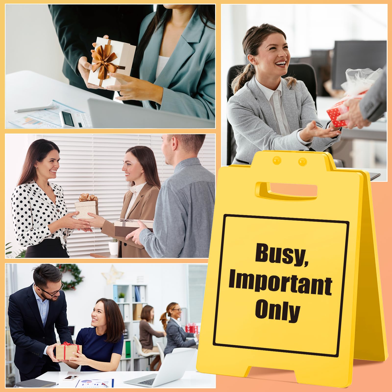 Funny Work Gifts I May Look Calm Desk Sign-Funny Chicken Western Humor | Small Office Gifts for Coworkers Friends, Cute Office D