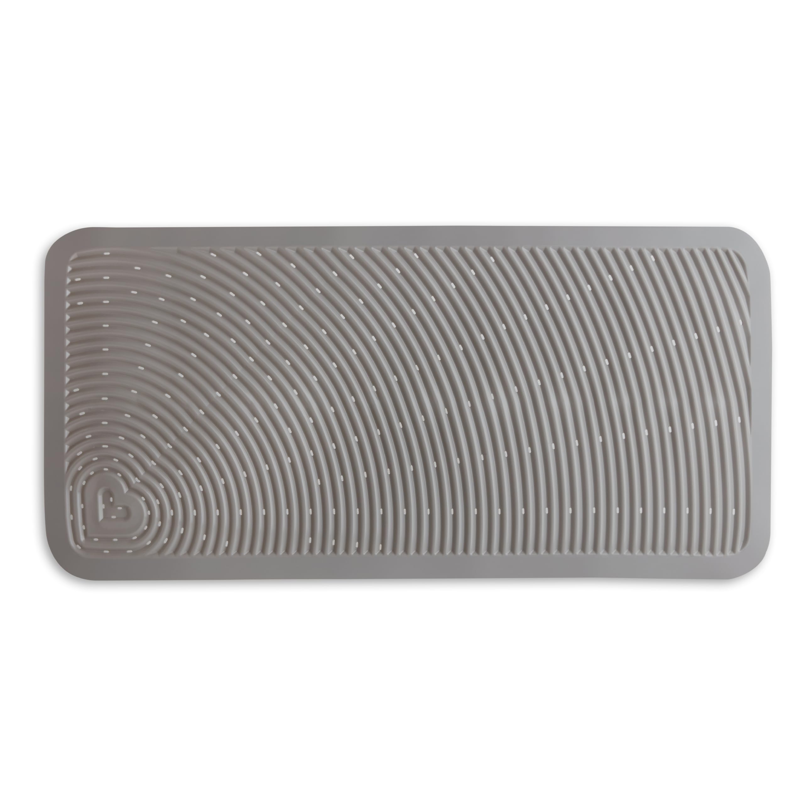 Munchkin? Soft Spot? Cushioned Bath Mat for Kids  Grey