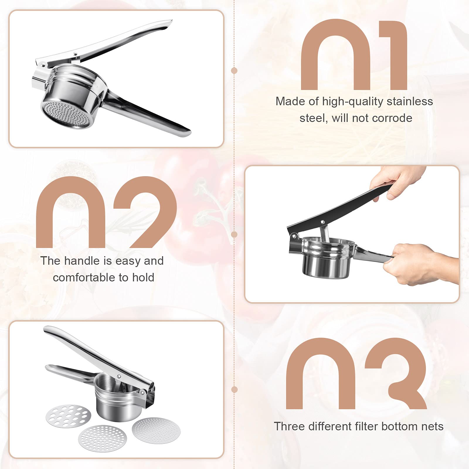 4 Pieces Gnocchi Board Set, Includes Plastic Trapezoidal Baking Scraper, Gnocchi Pasta Board Stripper Paddle, Dowel Wood Rolling