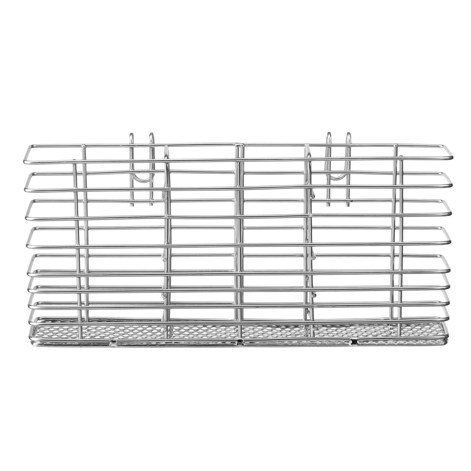 Ipegtop Cutlery Utensil Silverware Drying Rack Chopsticks Basket Holder With Hooks, Flatware Storage For Kitchen Dish Drainer Dr