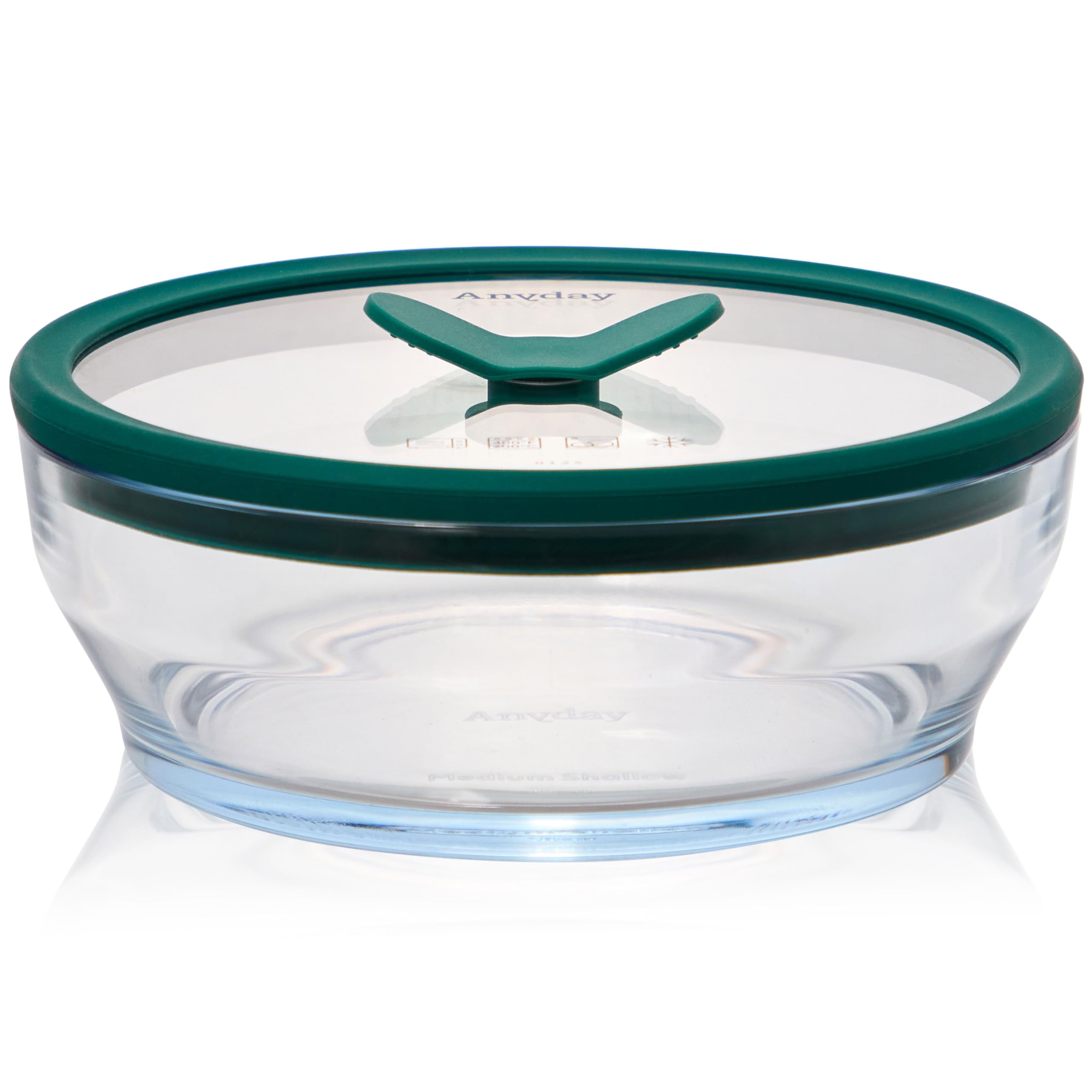 Anyday The Everything Clear Medium Shallow Dish