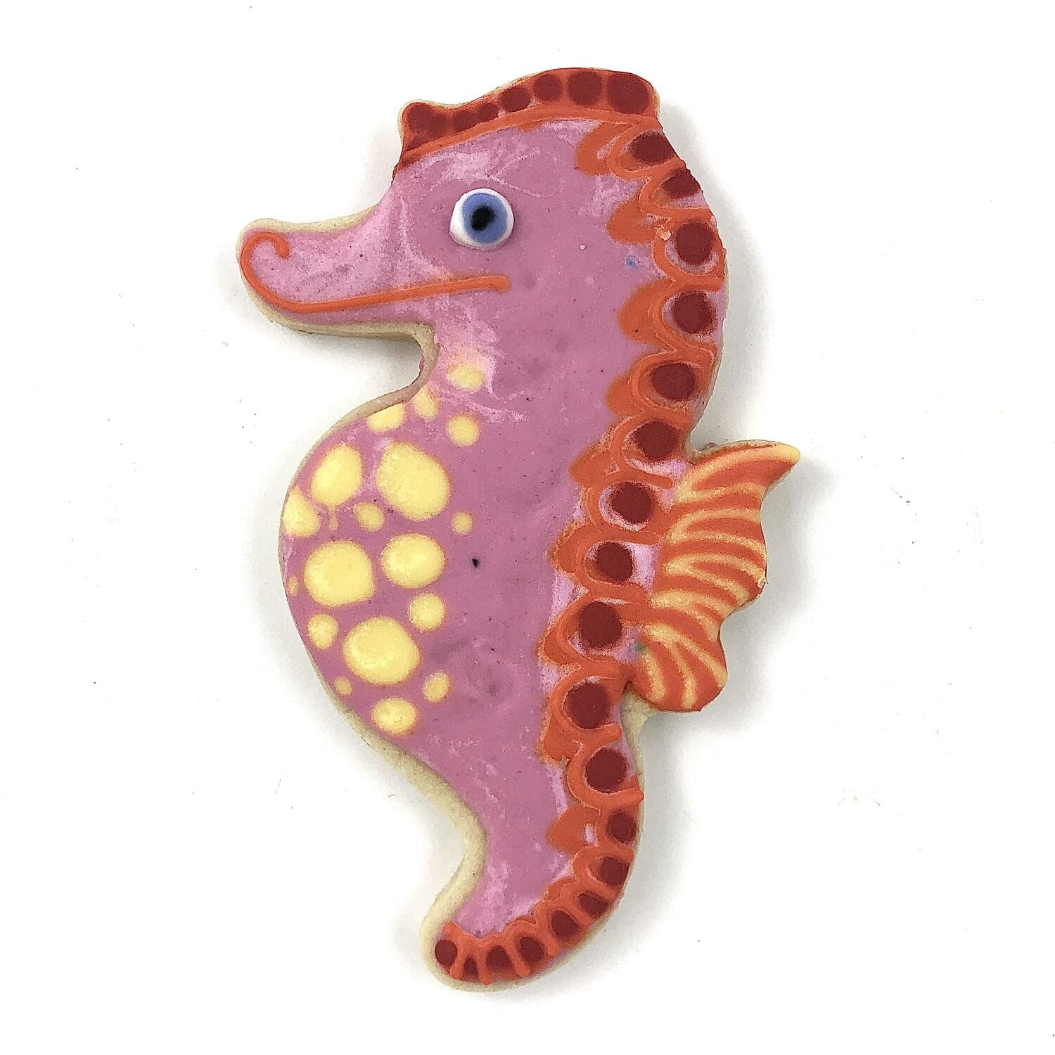 Seahorse Cookie Cutter 4.5 Inch - Made In The Usa - Foose Cookie Cutters Tin Plated Steel Seahorse Cookie Mold