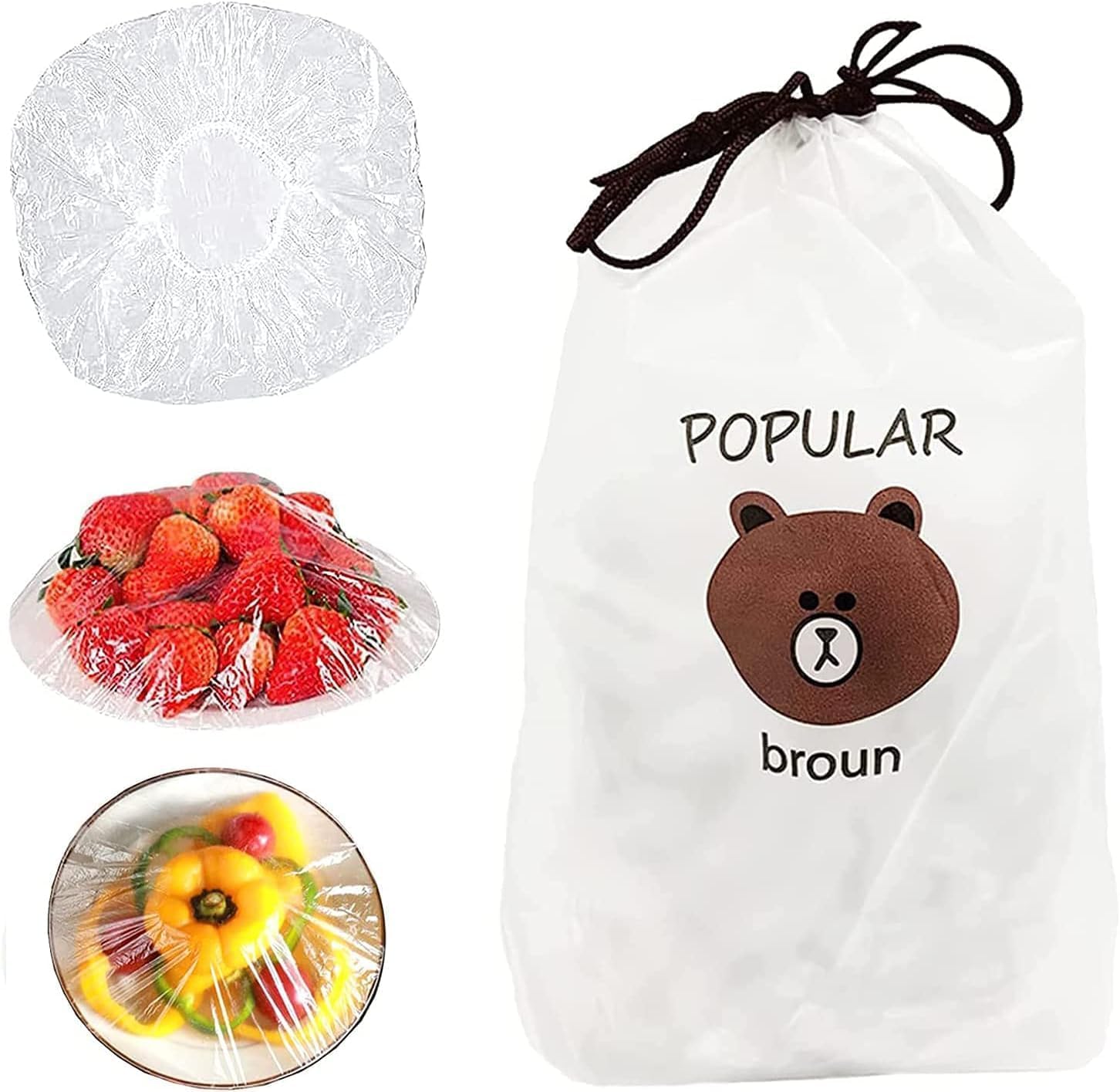 Selvoro Vegetable Storage Bags For Fridge, Cotton Mesh Bag Reusable And Washable Multipurpose Eco Friendly Bags With Drawstrings