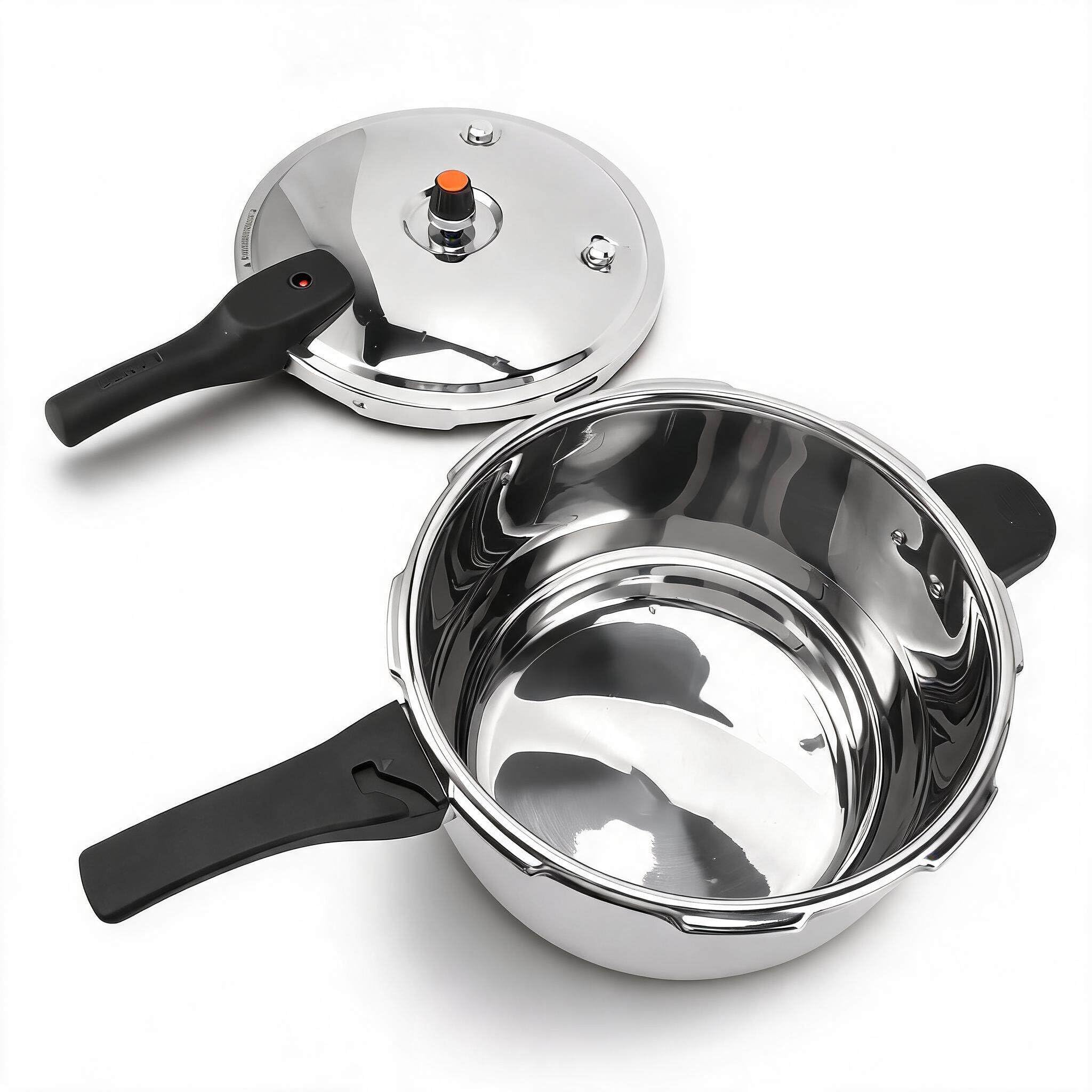 8L Stainless Steel Pressure Cooker 80KPA Stove Top Cooking Pot