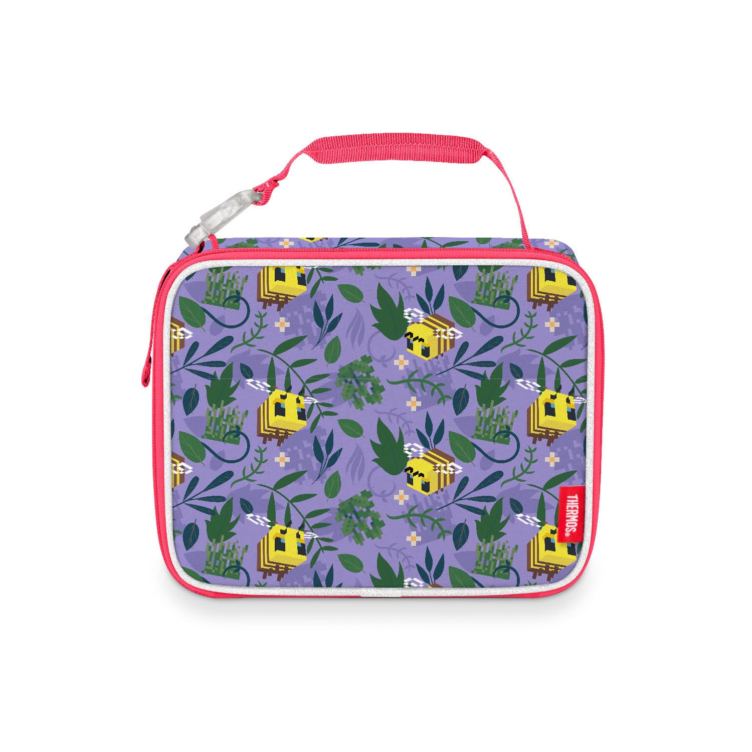 THERMOS Kids Soft Lunch Box, Minecraft Girls