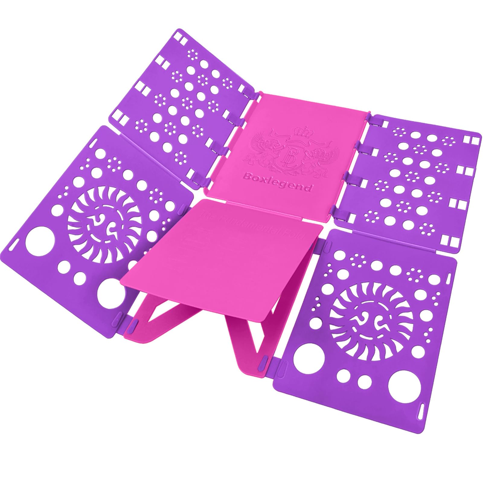 BoxLegend Version 3 Shirt Folding Board t Shirts Clothes Folder Durable Plastic Laundry folders Folding Boards Helper Tool for A
