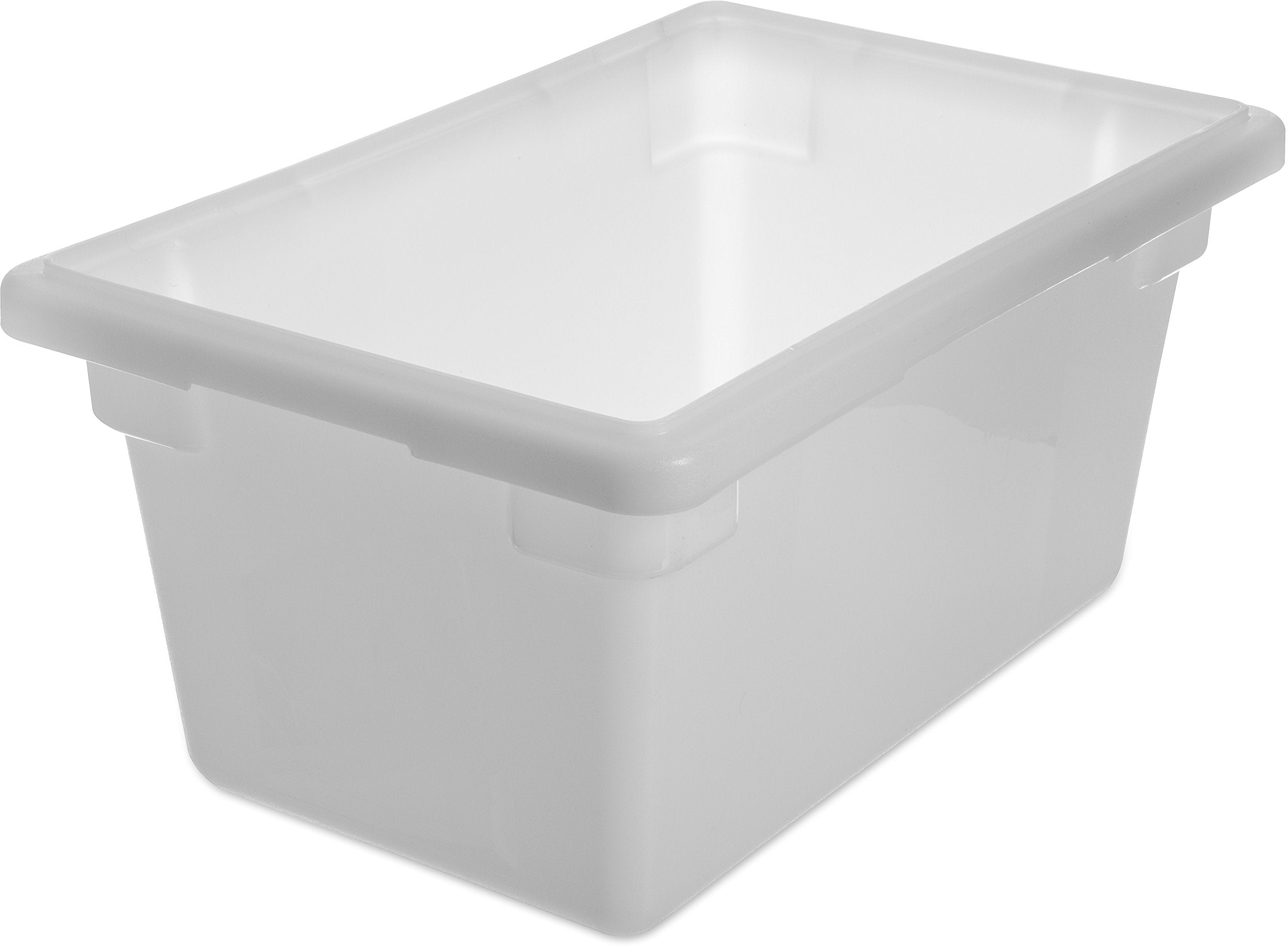 Carlisle FoodService Products Storplus Food Storage Container with Stackable Design for Catering, Buffets, Restaurants, Polyethy