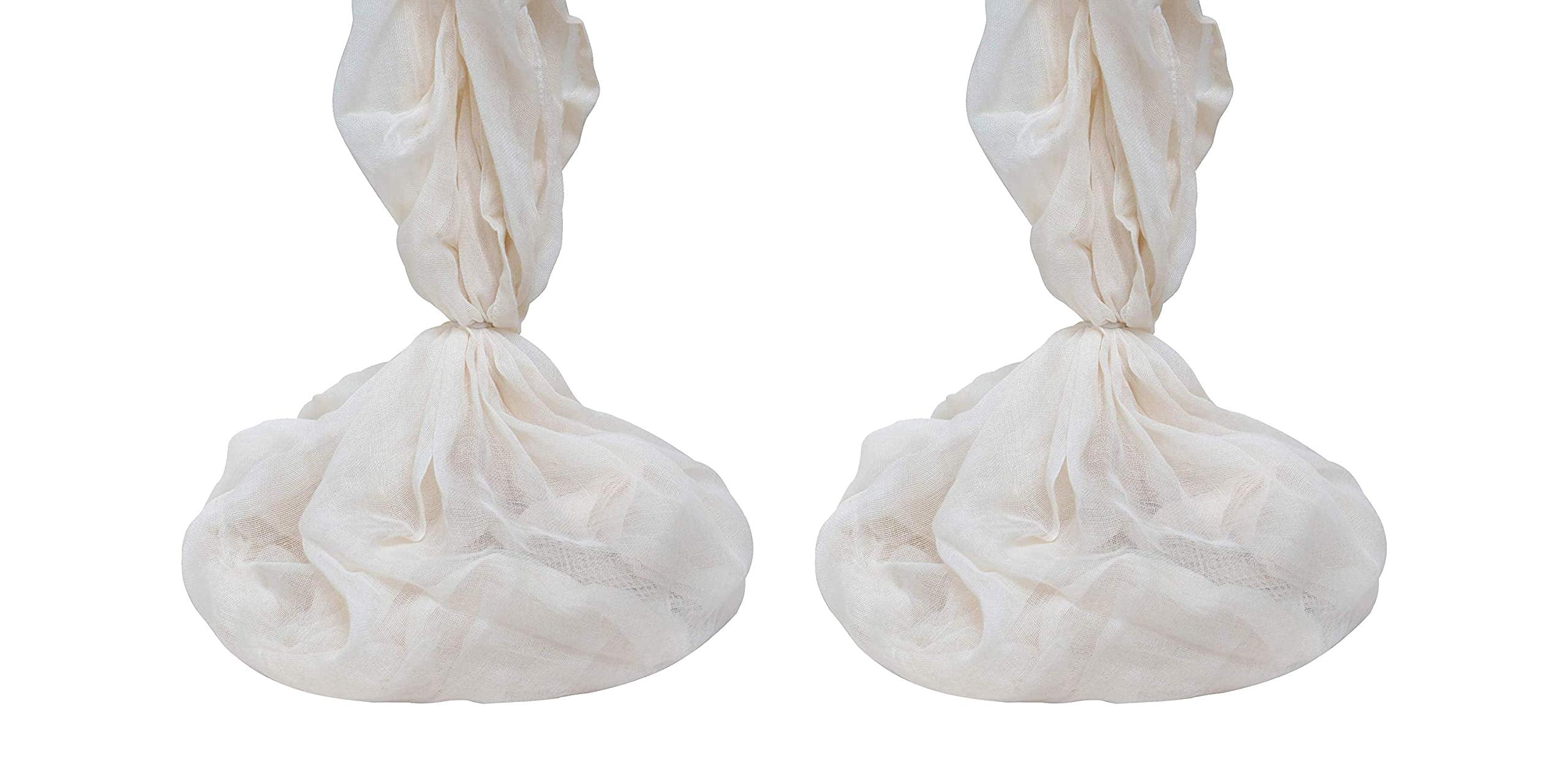 Reusable Organic Cotton Cheese Cloth - Cheesecloth For Straining Yogurt, Tofu, Nut Milk, Smoothie, Cheese, Jelly, Paneer - Perfe