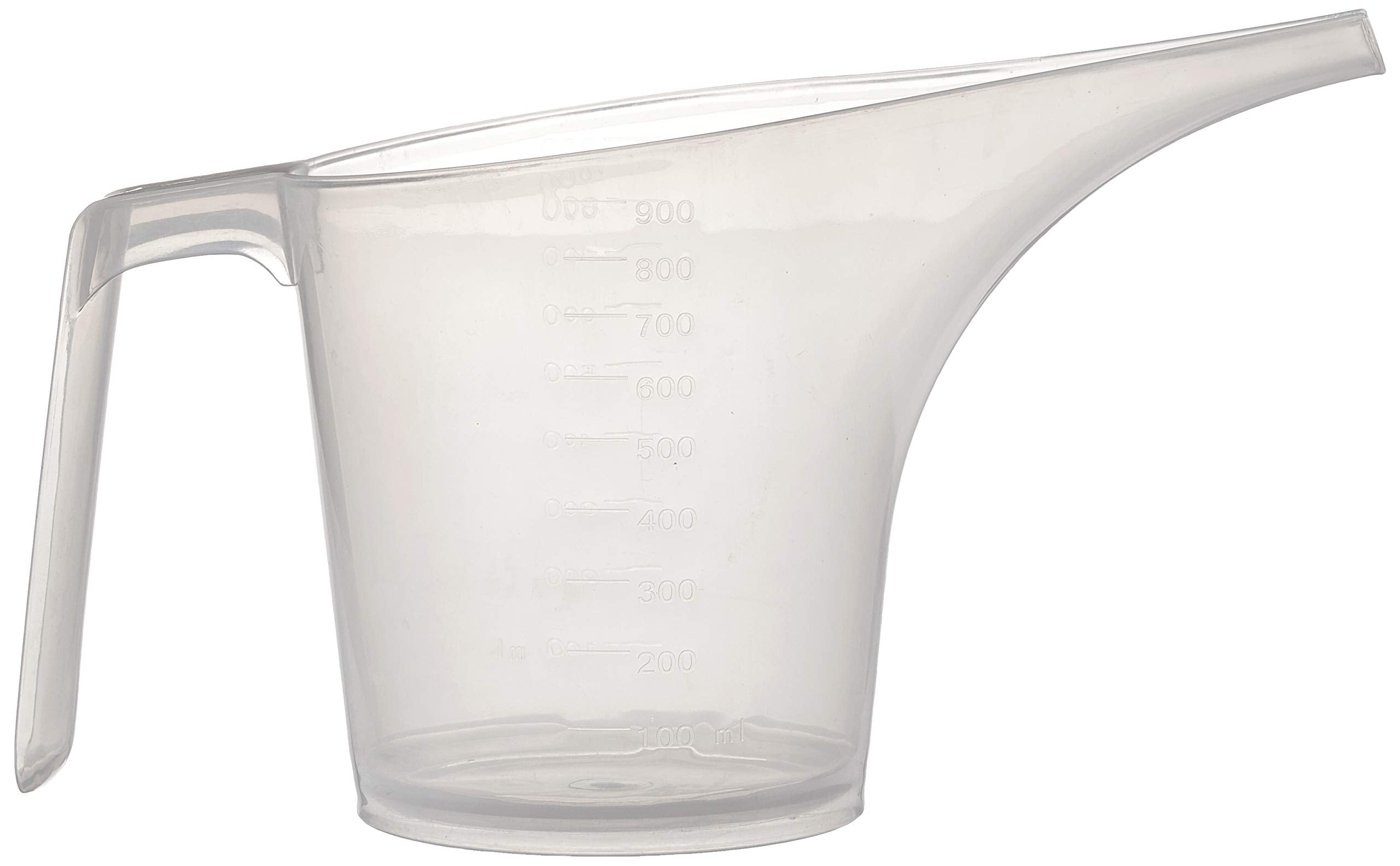 Fox Run Easy Pour Measuring Cup With Funnel Spout, 3.5, Clear Plastic