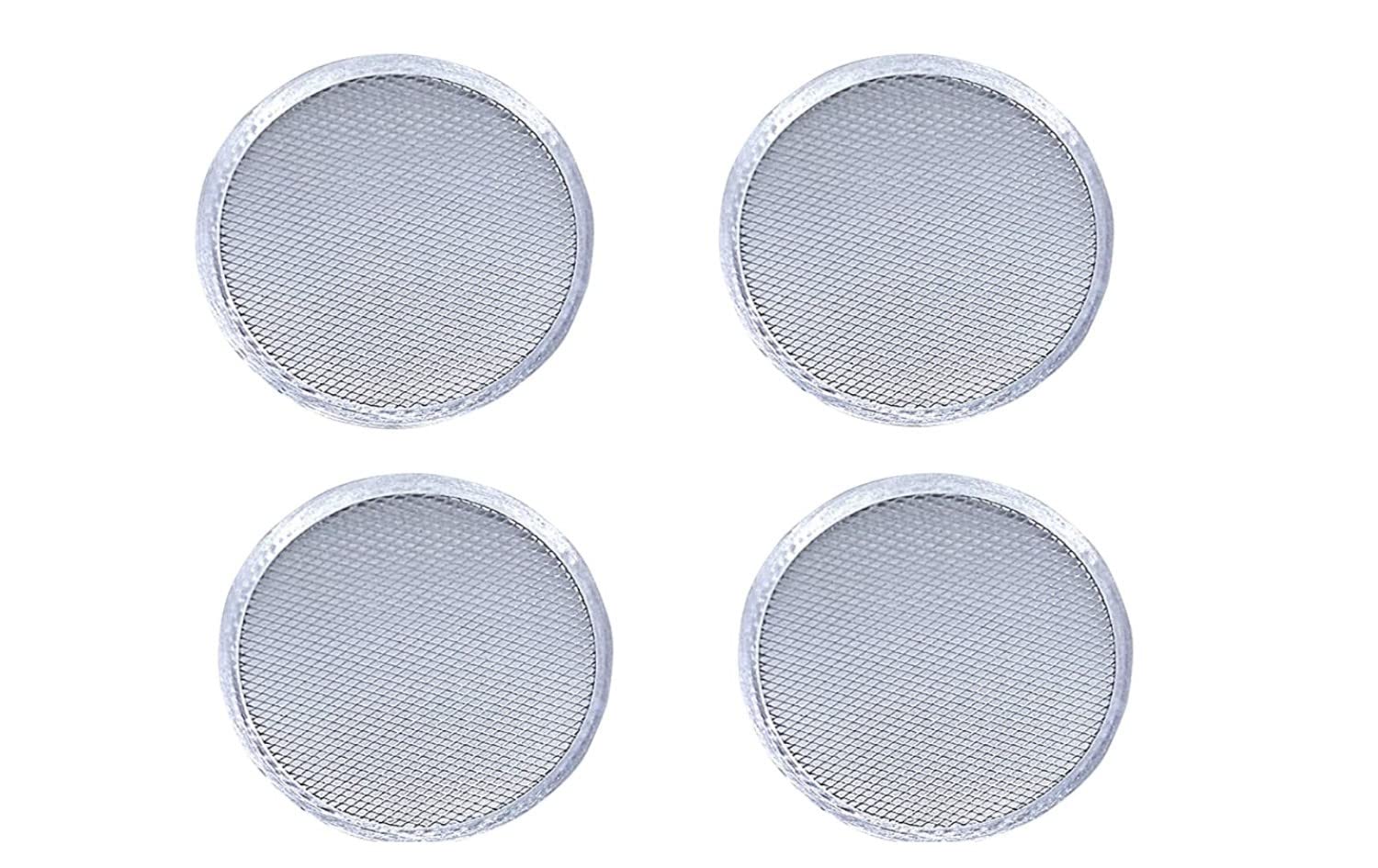 Zenshop Diameter 10 Inch Pure Aluminium Pizza Screen. (Set Of 4 Piece)