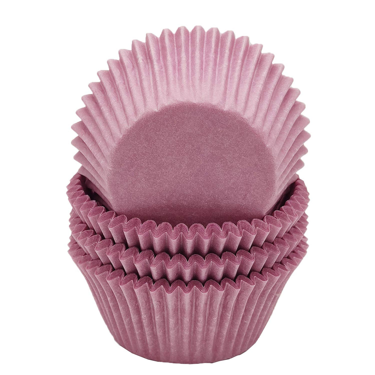 Mombake Premium Purple Greaseproof Cupcake Liners Muffin Paper Baking Cups Standard Sized, 100-Count