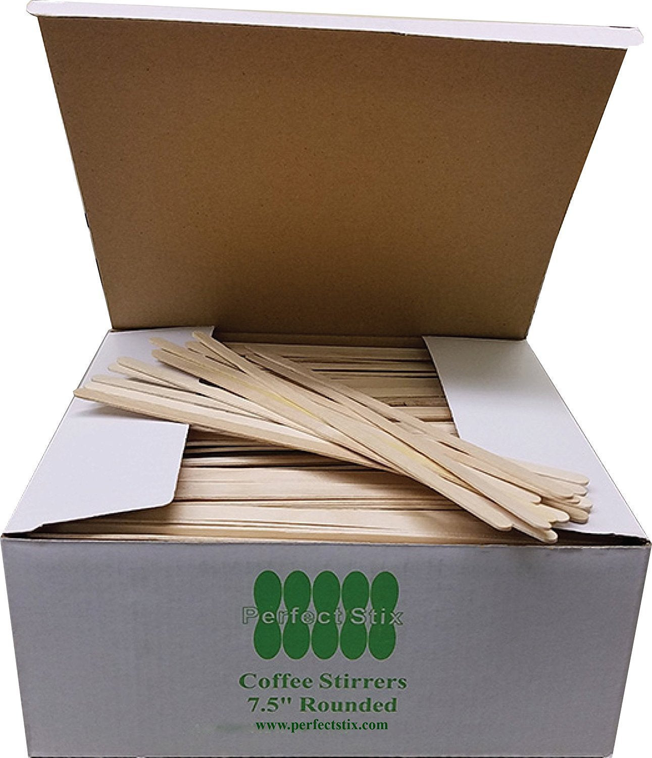 Perfect Stix Wooden Coffee Stirrer Stick, 7-1/2'' Length (Pack Of 100) - Packaging May Vary