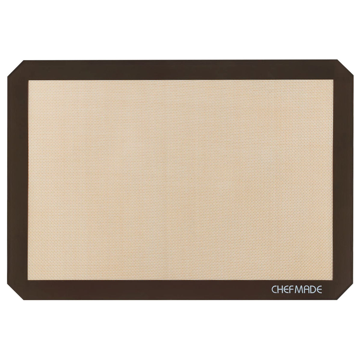 Chefmade 17-Inch Silicone Baking Mat With Measurements, Non-Stick Heat Resistant Rolling Dough Mat, For Pastry,Pizza, Fondant An