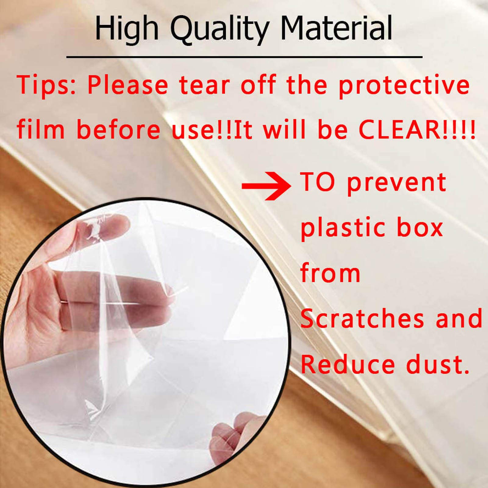 LOKQING 20 Pack 4  x 4   x 4   Clear Candy Apple Boxes with Hole and Sticks Set Food Grade Plastic Clear Caramel Apple Container