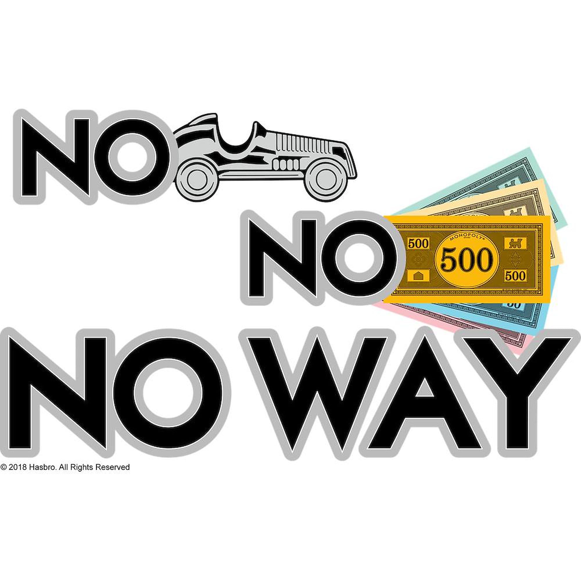 CafePress Monopoly NO WAY 15 oz (444 ml) Ceramic Coffee Mug