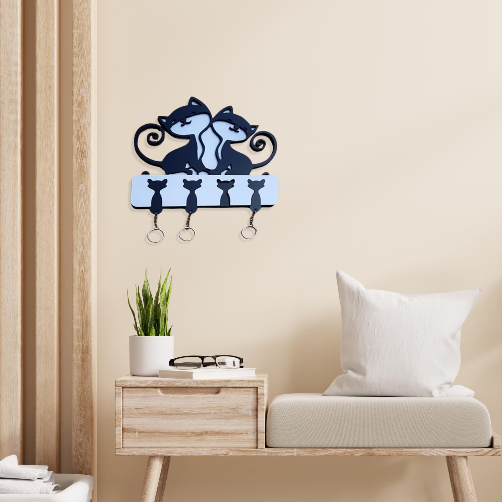 Triad basics Home Decor Items 4 Pieces Tribal women Wall Decor For Living Room, Bedroom, And Kitchen - Stylish Showpieces For Ho