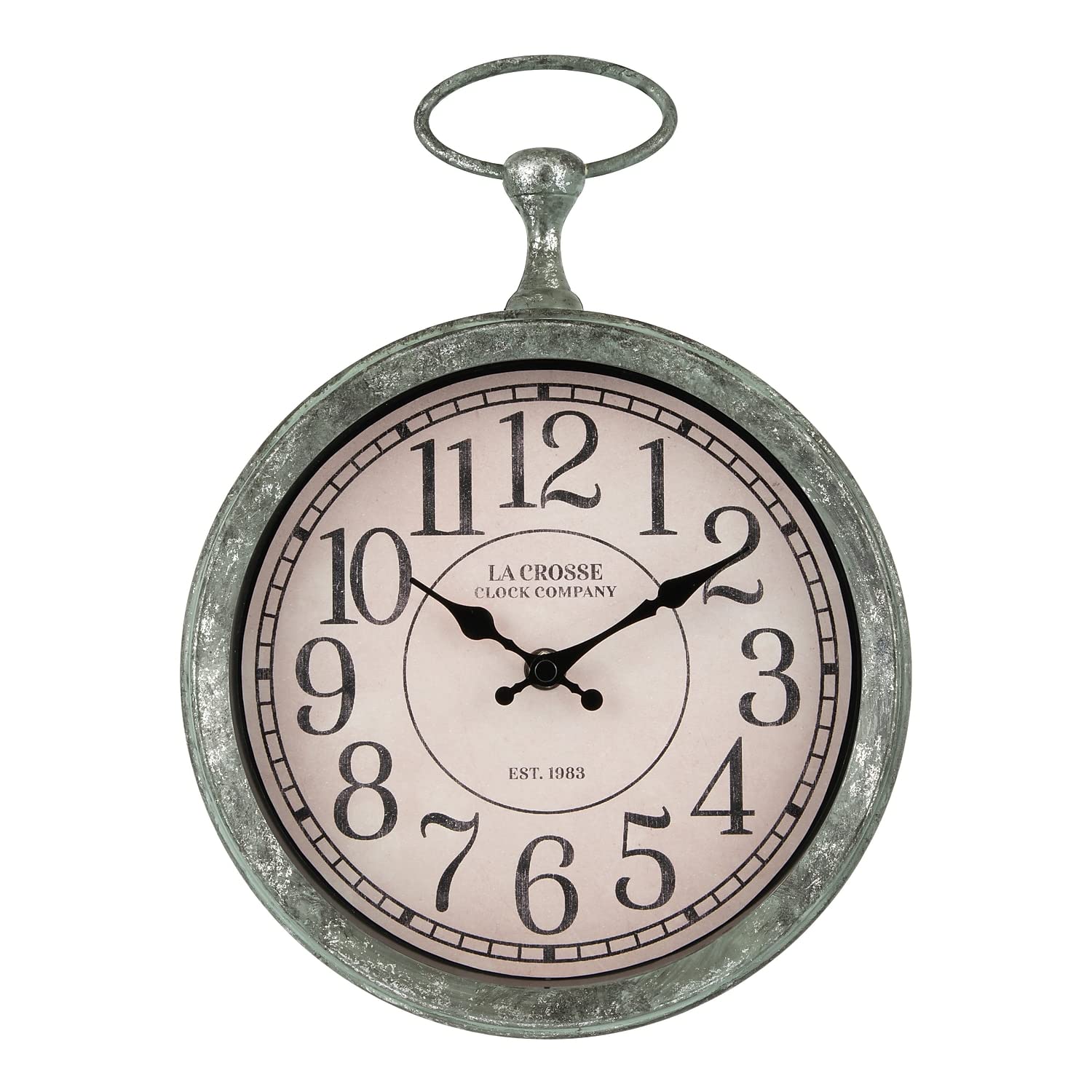 La Crosse Technology Wall Clock, 12.5-inch x 9-inch x 2.1-inch (404-3828)