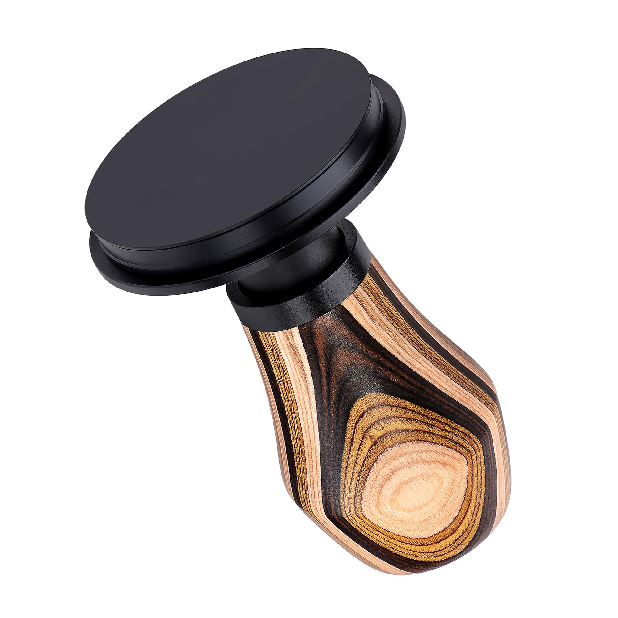 Normcore 53.3Mm Coffee Tamper V4, Spring Loaded Tamper With Titanium Pvd Coating Flat Base, Espresso Tamper Fits 54Mm Breville S