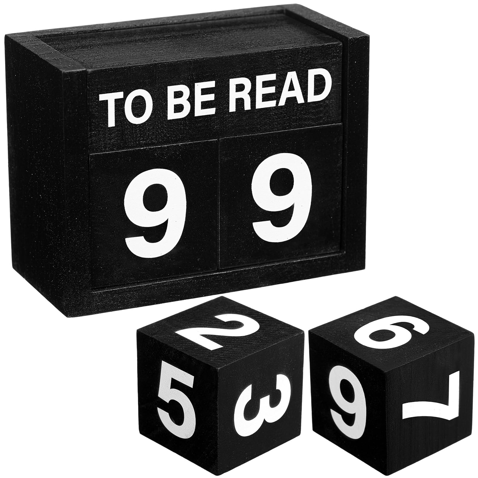 Yerliker Book Lover Gifts Tbr Book Counter Tracker to Be Read Counter Sign up to 99 Bookish Accessories Bookworm Gifts for Club 