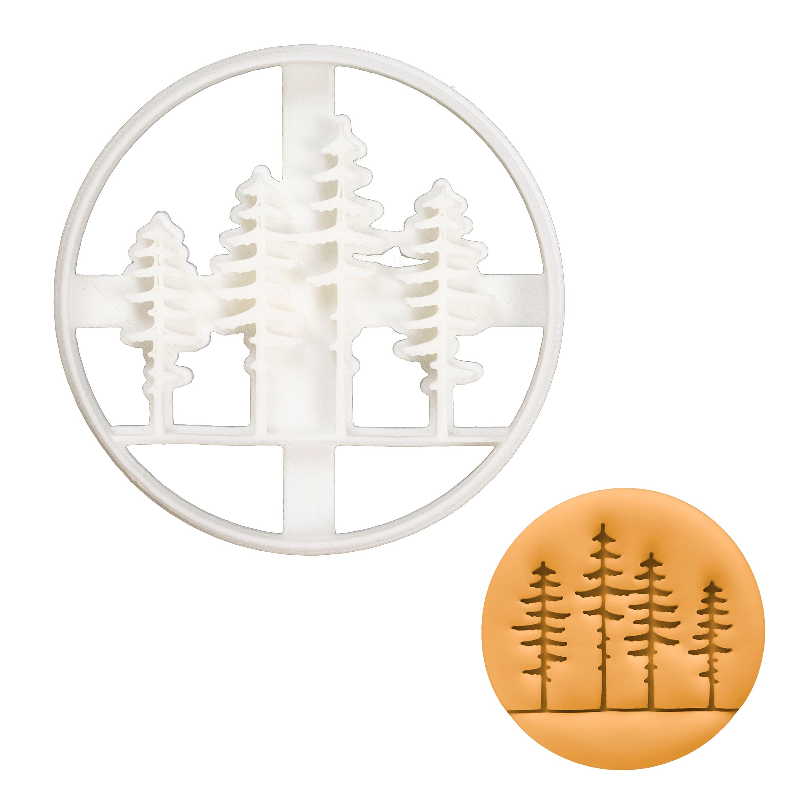 Pine Tree Forest Cookie Cutter, 1 Piece - Bakerlogy