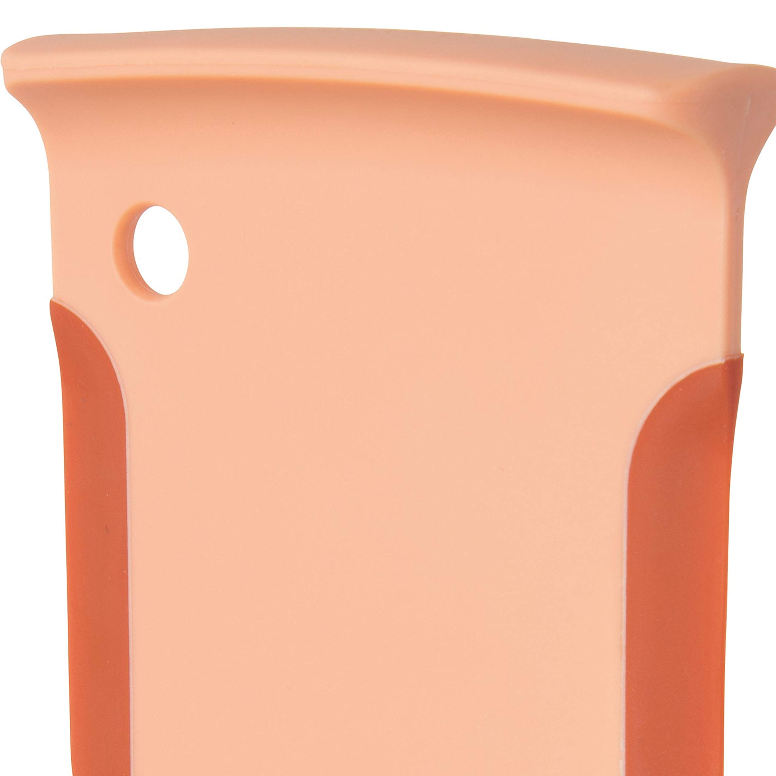 Berghoff Leo Silicon Edged Dough Scraper, Orange