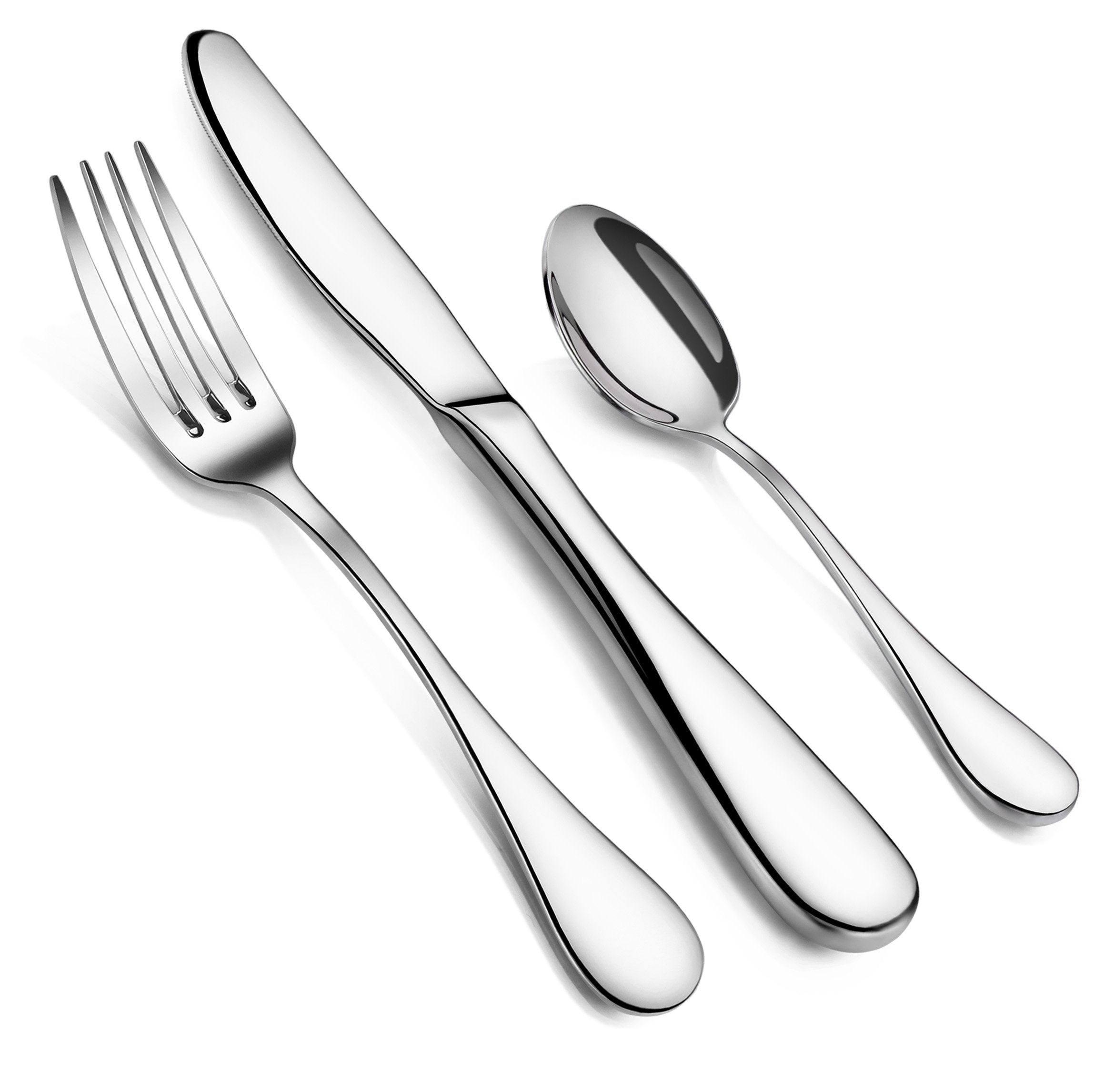 Artaste 59380 Rain 18/10 Stainless Steel Flatware 36-Piece Set, Service Of 12
