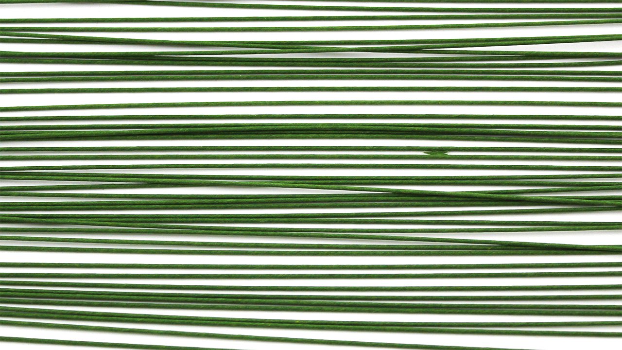 Pme Sugarcraft Floral Wires Green 20 Gauge, 14 Inches Long, Pack Of 50
