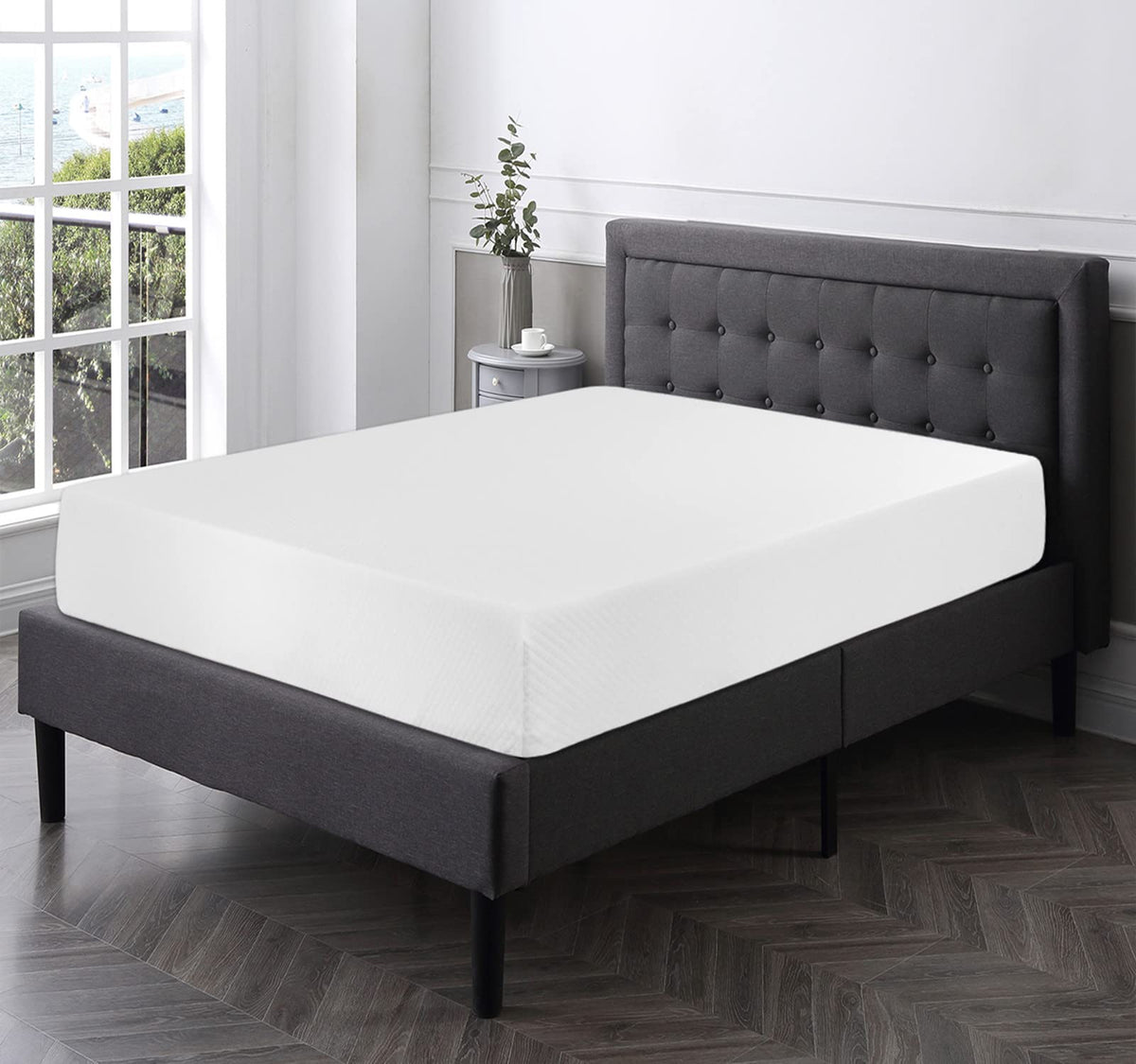 Fll Mattress, Twin Mattress 8 Inch Medium Firm Feel Gel Memory Foam Mattress With Certipur-Us Certified Twin Size Mattress For C