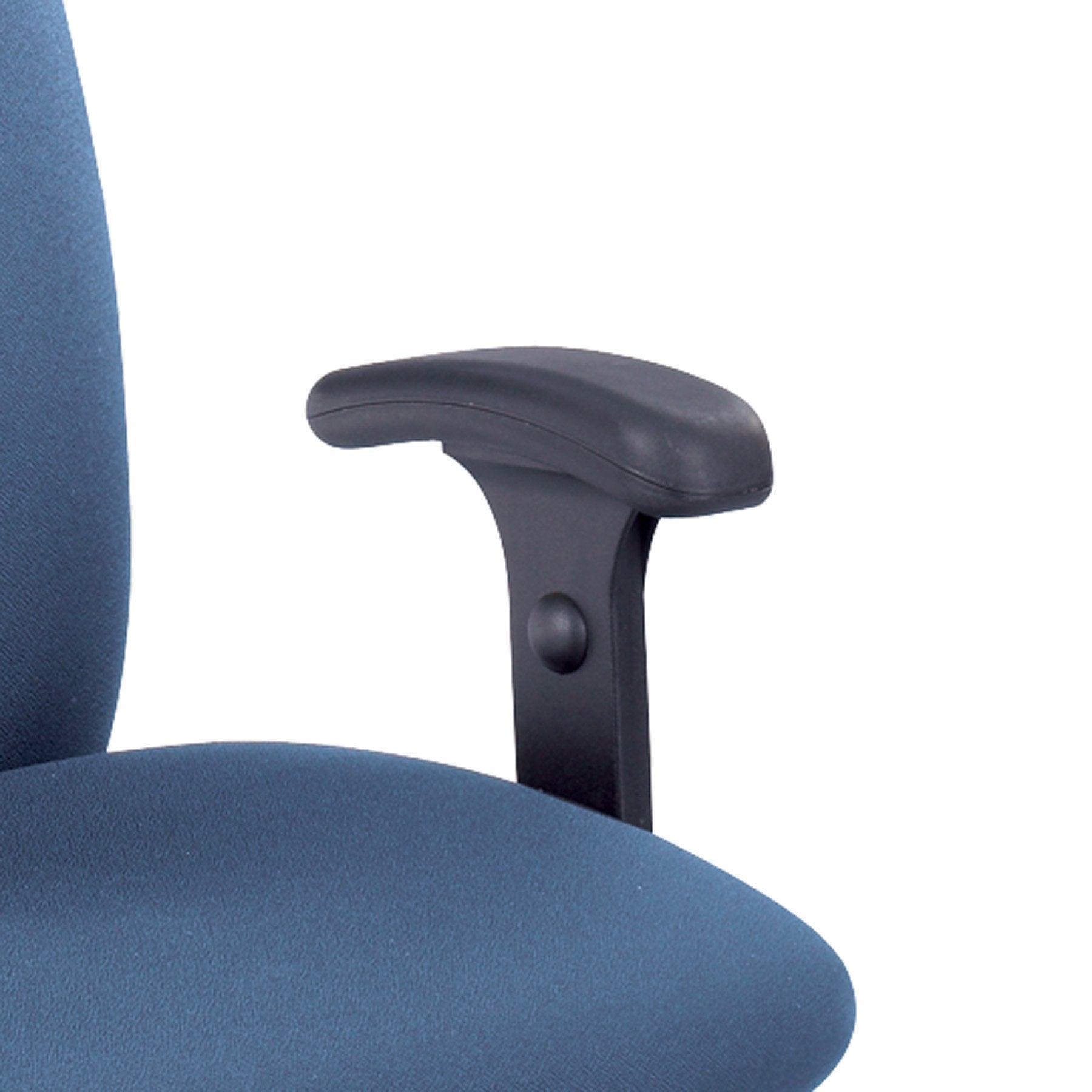 Safco Uber Big & Tall Task Chair, High Back Black Vinyl