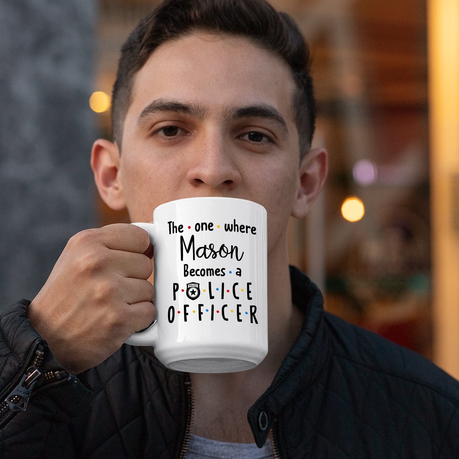 Personalized Police Officer Mug, The One Where Becomes Police Officer Mug, Custom Police Officer Mug, Future Police Officer, Cus