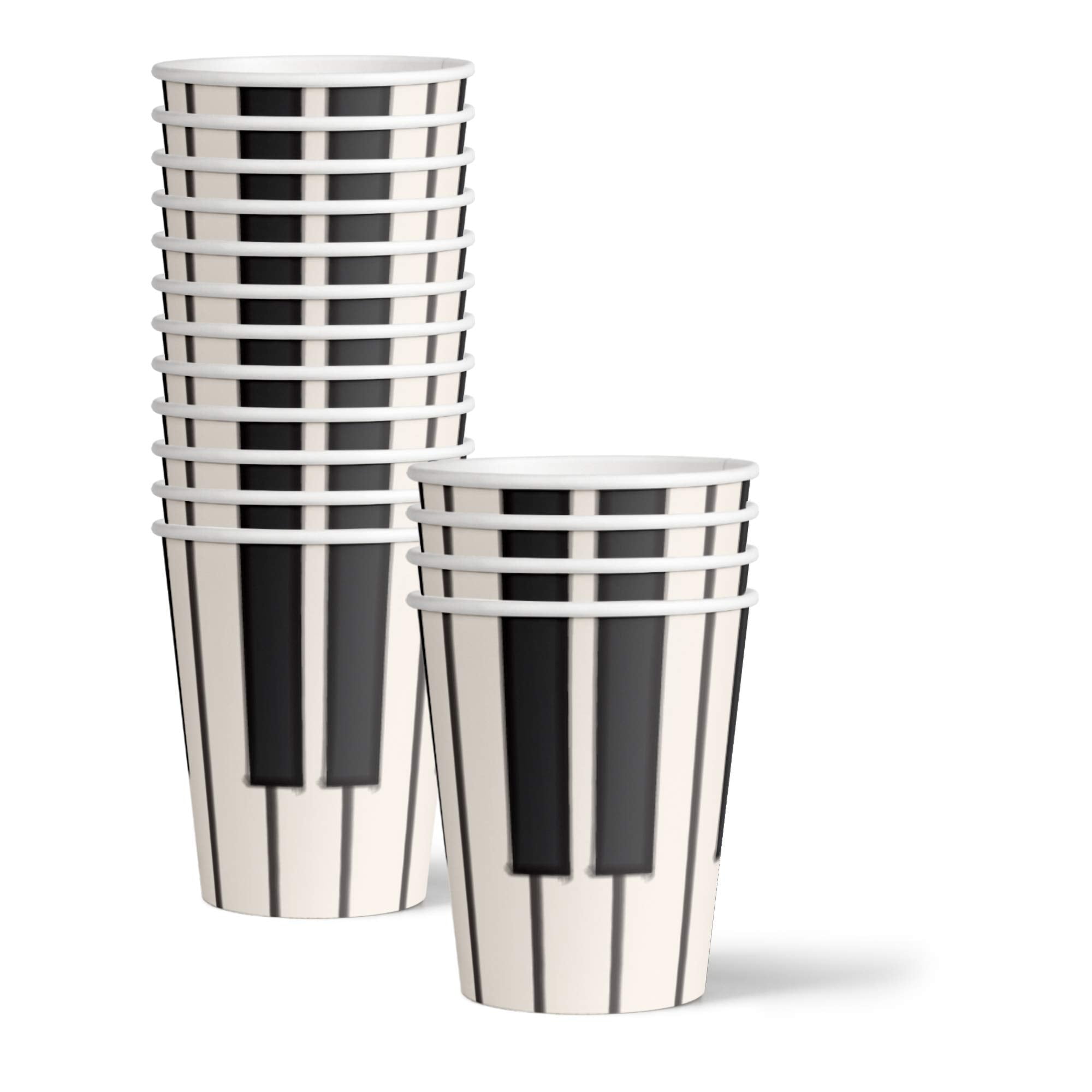 Musical Instruments Party Supplies Set Plates Napkins Cups Tableware Kit for 16