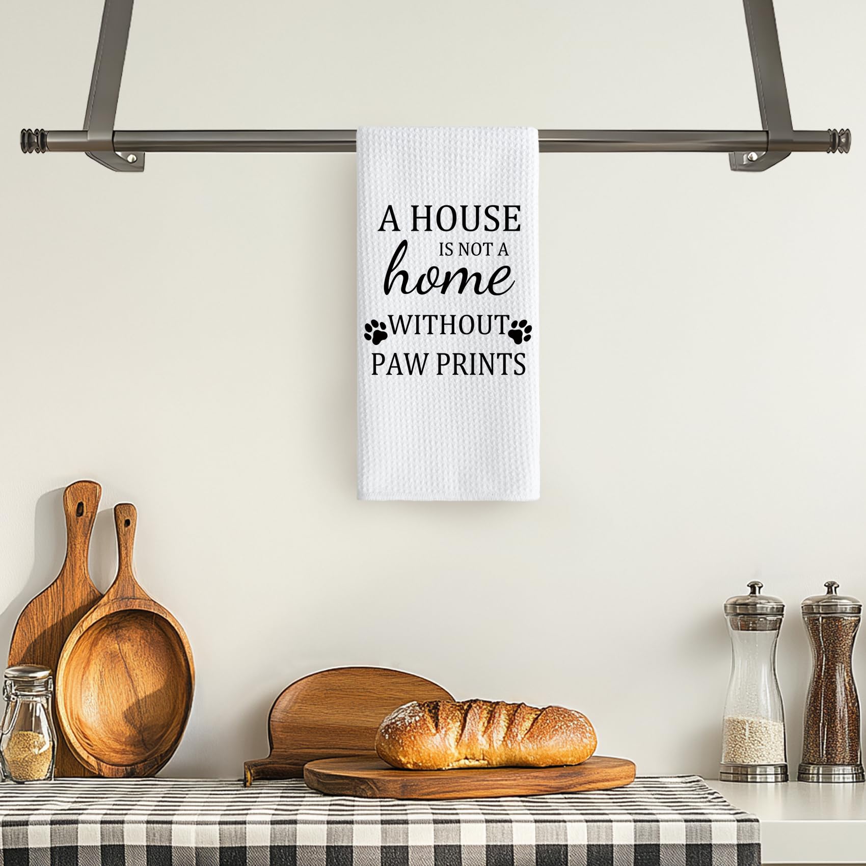TNUW Dog Themed Gifts Kitchen Towels 16 24 , Dogs Mom Gifts for Women, Dog Decorations for The Home, House Warming Gifts New H