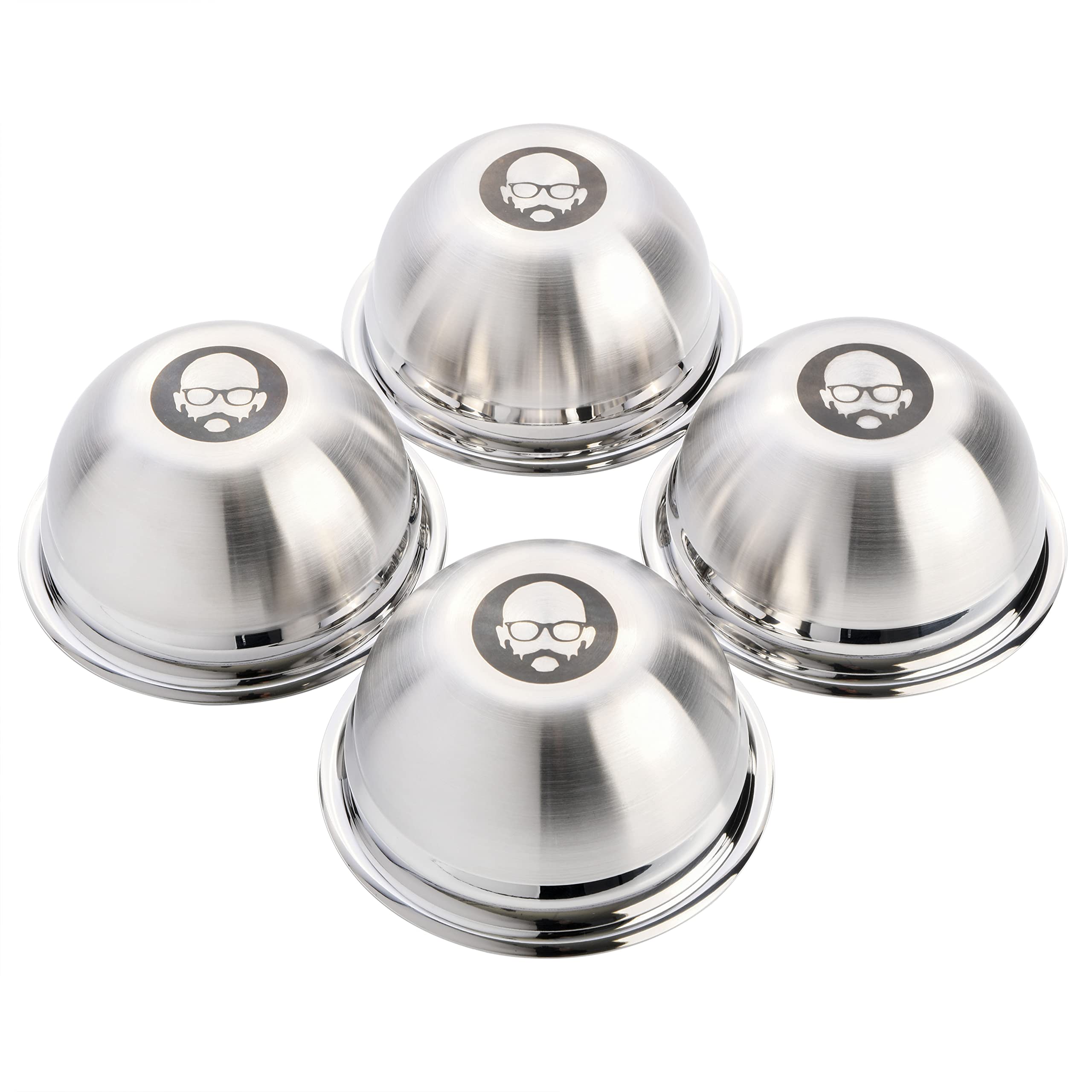 Babish Stainless Steel Mixing Bowl Set, 4-Piece Mini
