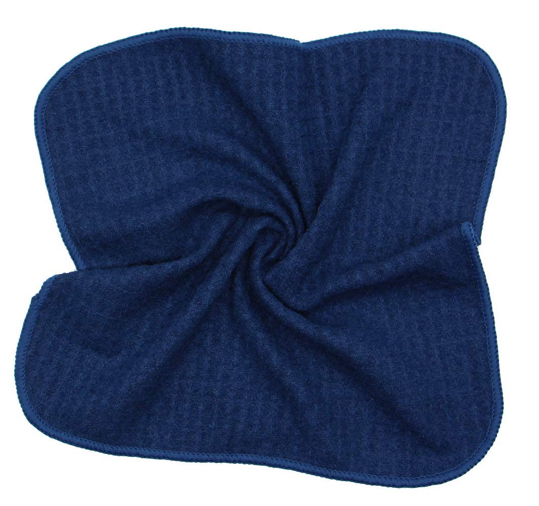 Verasong Microfiber Kitchen Cleaning Cloth Thick Dish Rags Waffle Weave Washcloths Dish Cloths Ultra Absorbent Odor Free 12Inch