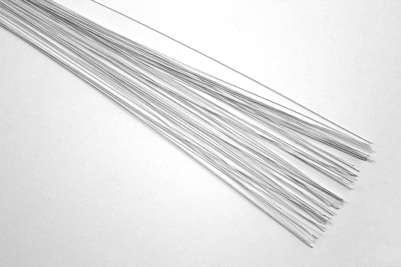 Pme Sugarcraft Floral Wires White 30 Gauge, 14 Inches Long, Pack Of 50