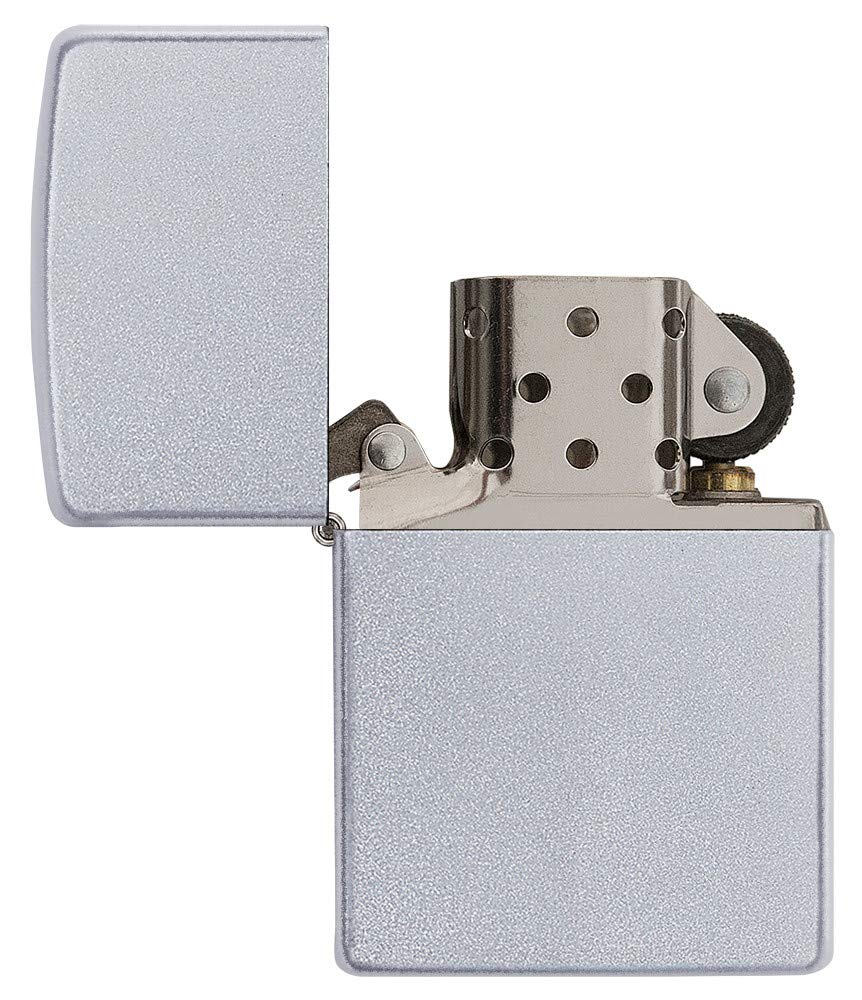 Zippo Satin Chrome
