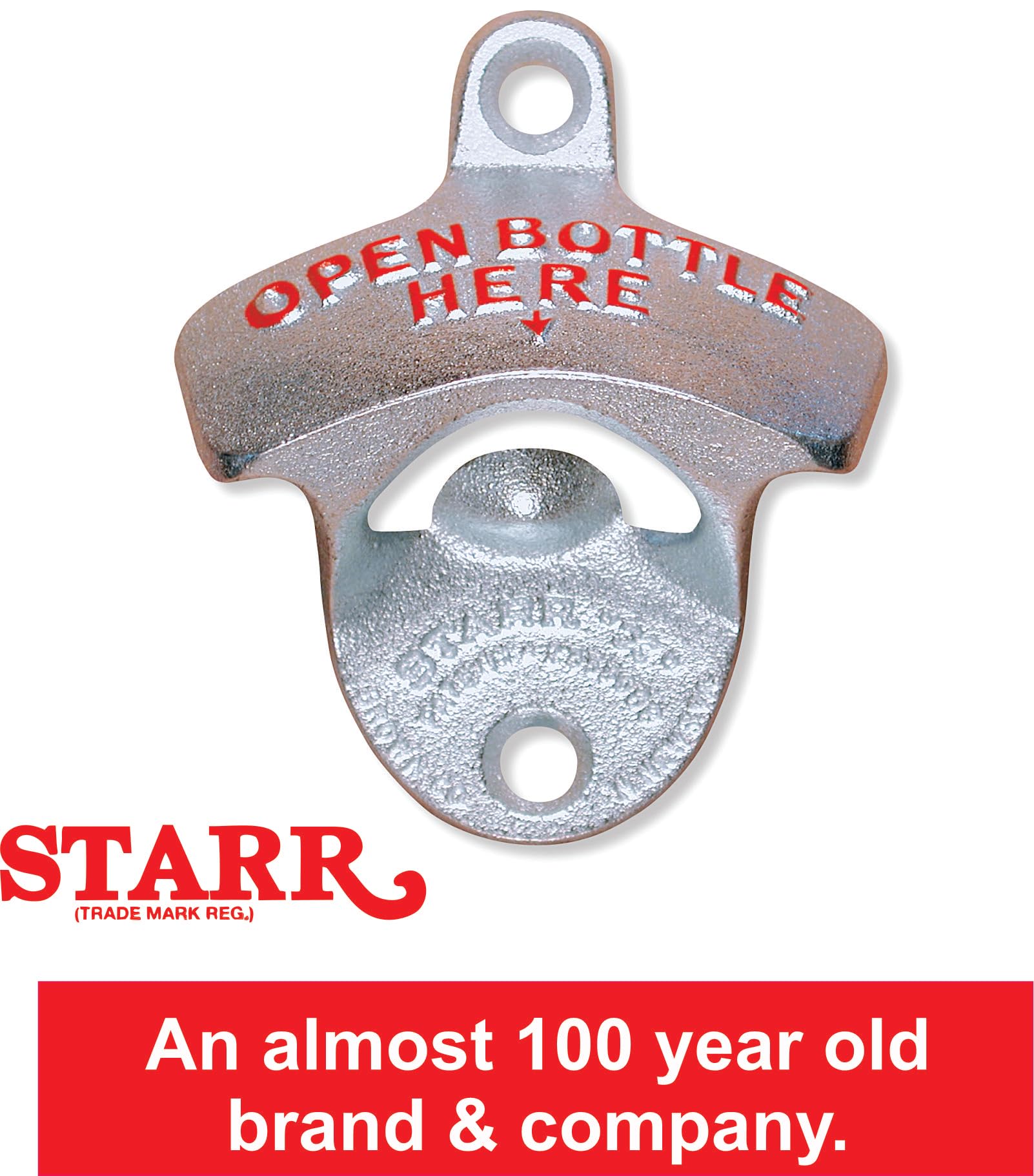 Polished Stainless Steel Wall Mount Bottle Opener