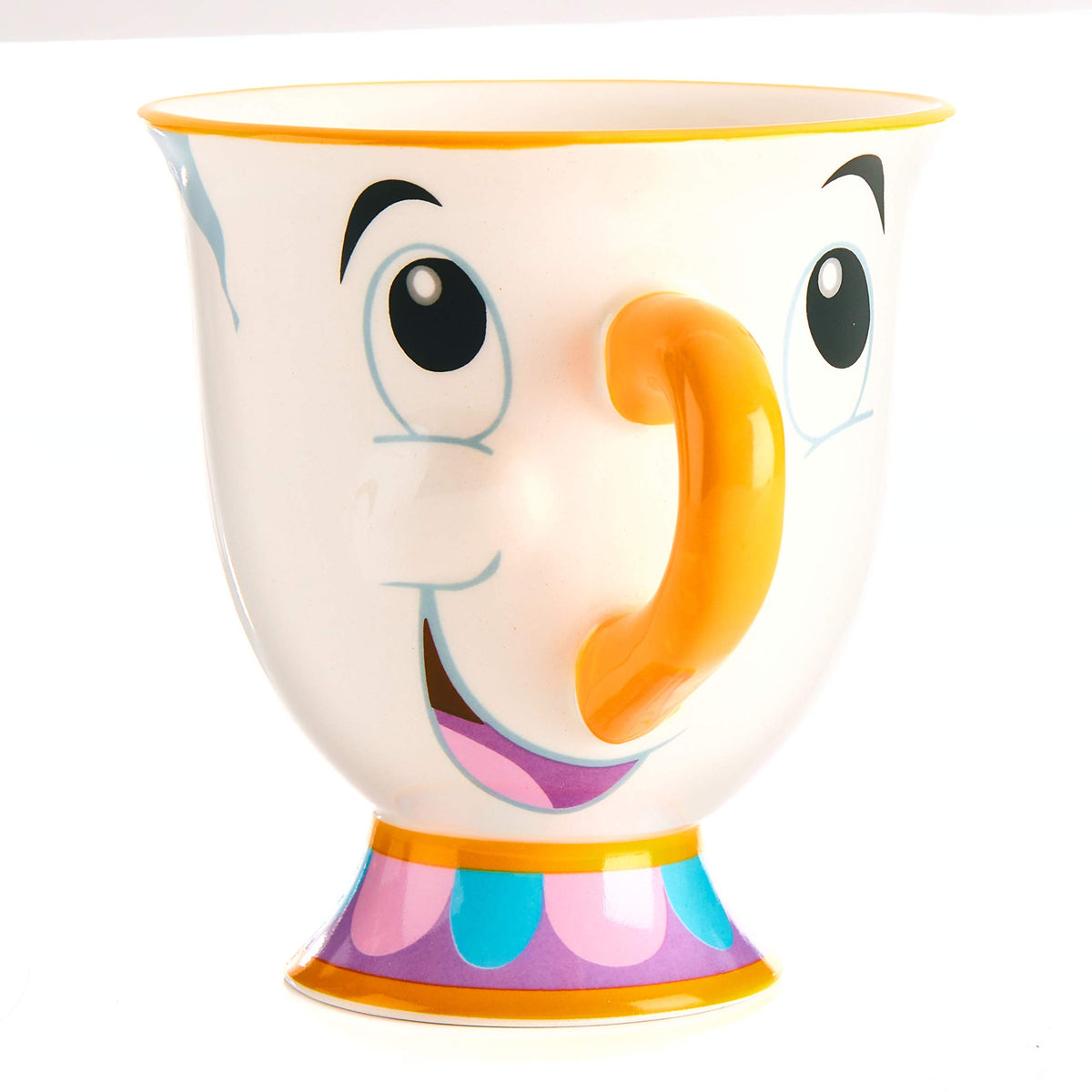 Disney Beauty And The Beast Offical Licensed Chip Tea Cup By Paladone, 9Oz Ceramic Coffee Mug A Disney Princess Collectible Nove