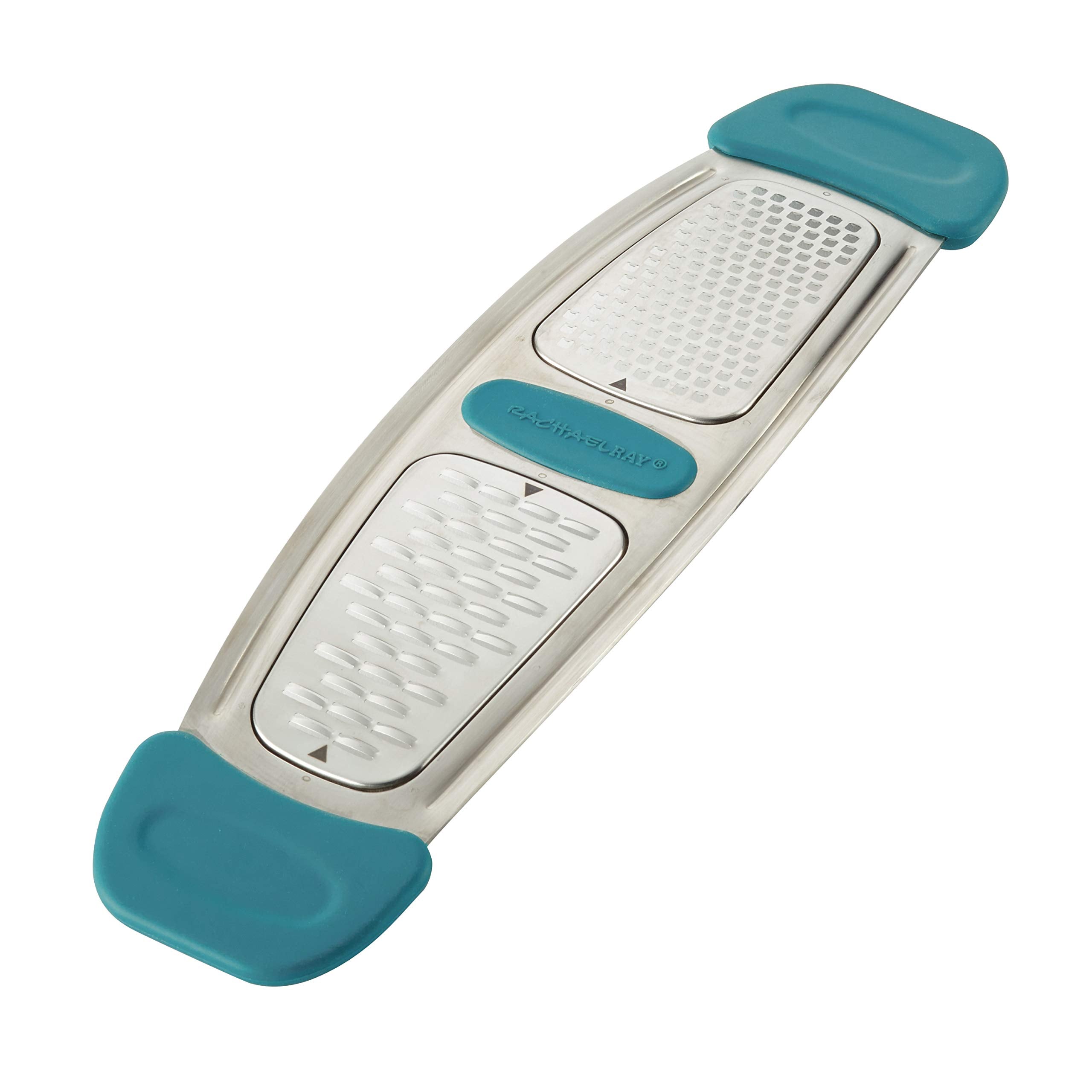 Rachael Ray 47901 Multi Stainless Steel Grater, Agave Blue,Small