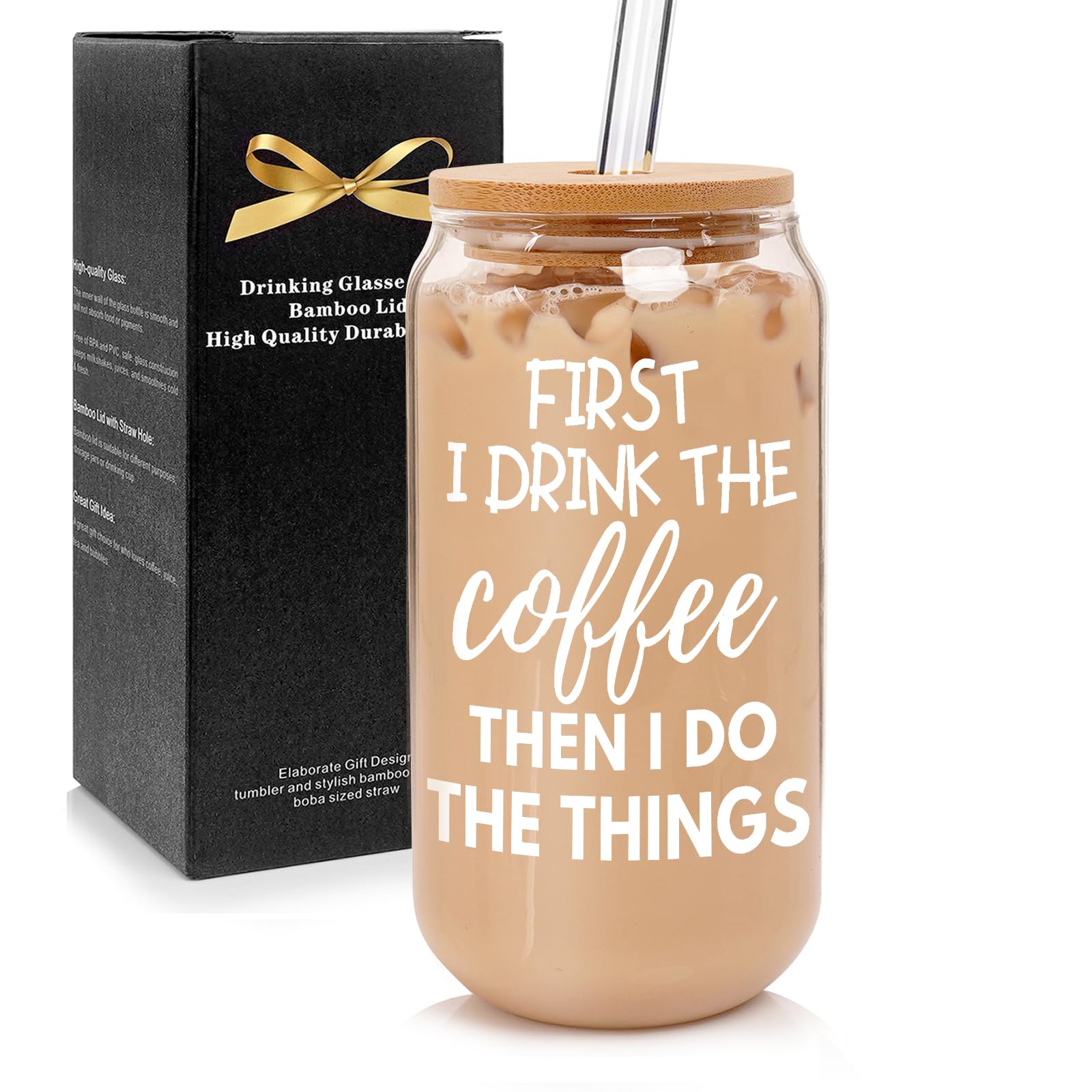 Anotion Coffee Mug - Novelty Coffee Cups Funny Coffee Gifts For Coffee Lovers Valentines Day Gifts For Him Her Coffee Gift Baske