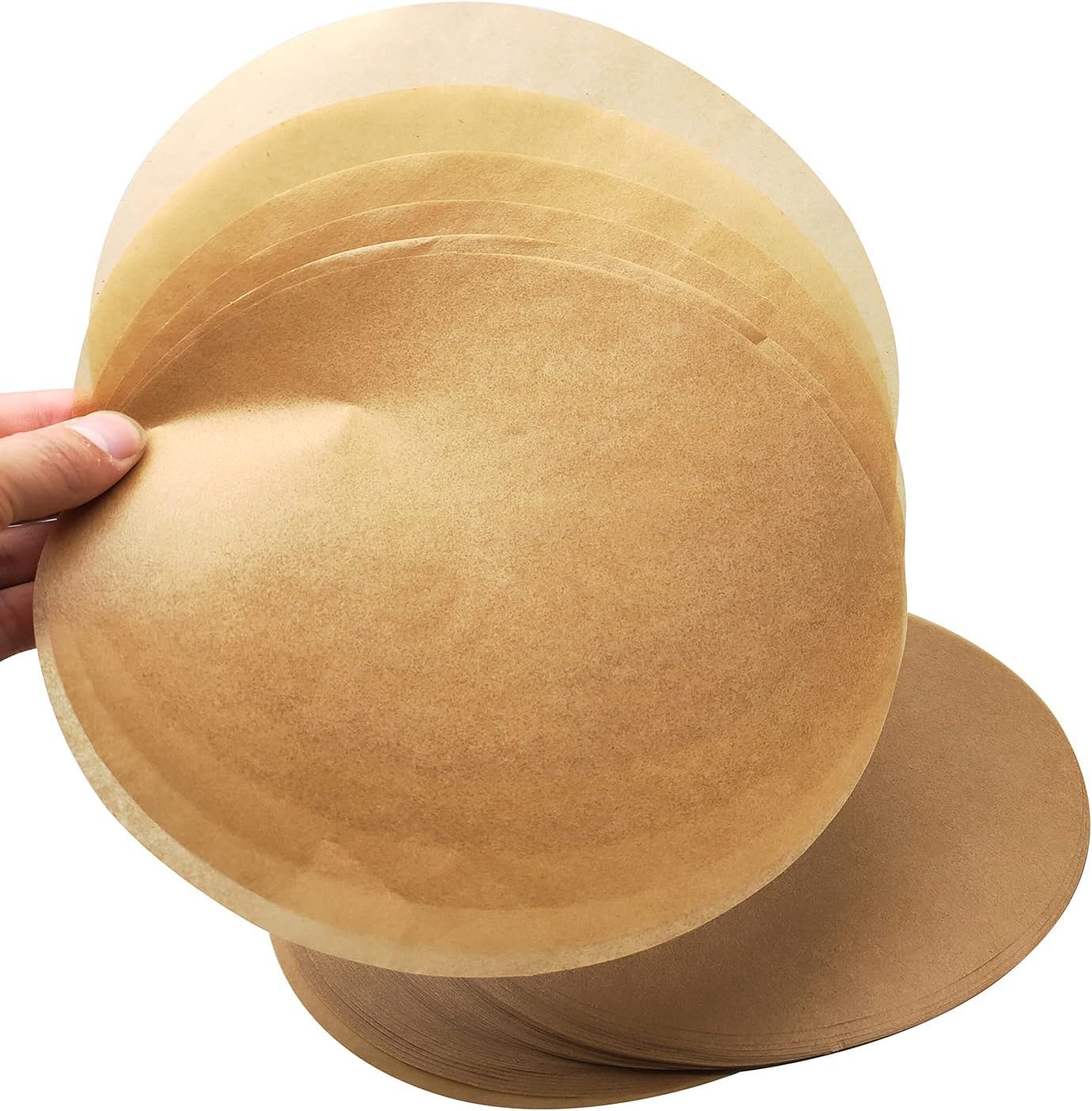 150 Sheets Round Baking Parchment Paper, 6, 8, 10 Inch Non-Stick Cake Pan Parchment Liner For Baking, Grilling And Steaming Brea