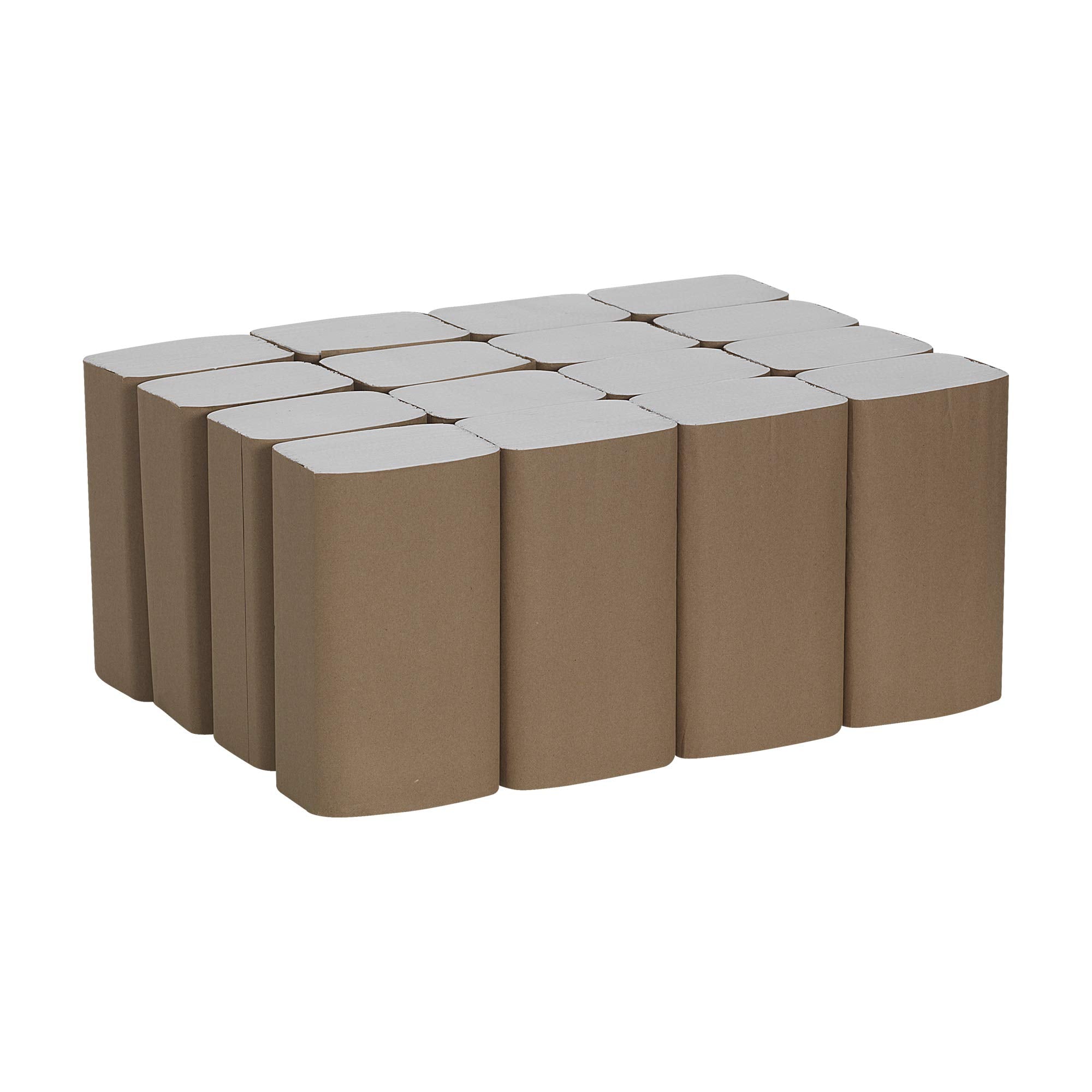 Pacific Blue Basic S-Fold Recycled Paper Towels (Previously Branded Envision) By Gp Pro (Georgia-Pacific), White, 20904, 250 Tow