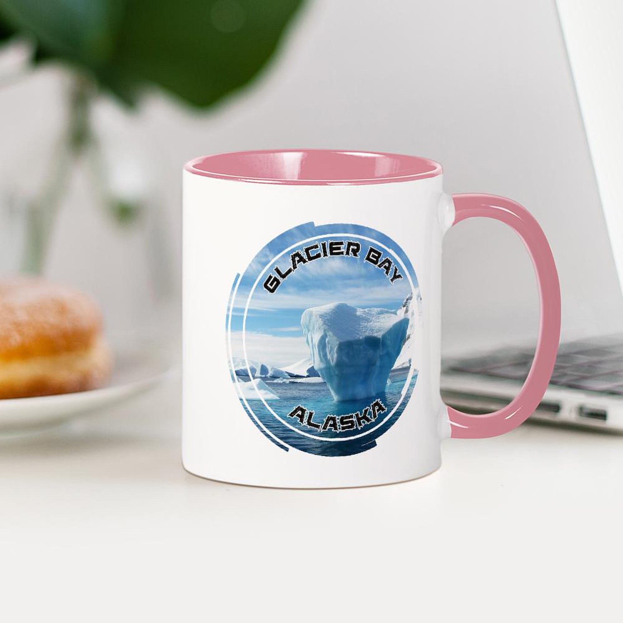 CafePress Glacier Bay Alaska Mugs 11 oz (325 ml) Ceramic Coffee Mug