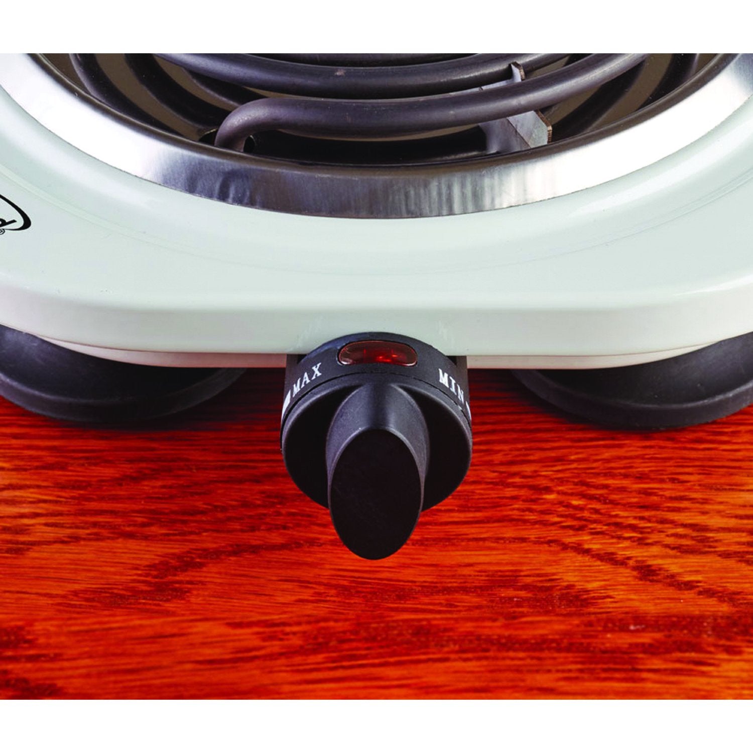 Brentwood Single Electric Burner 1000-Watt, White