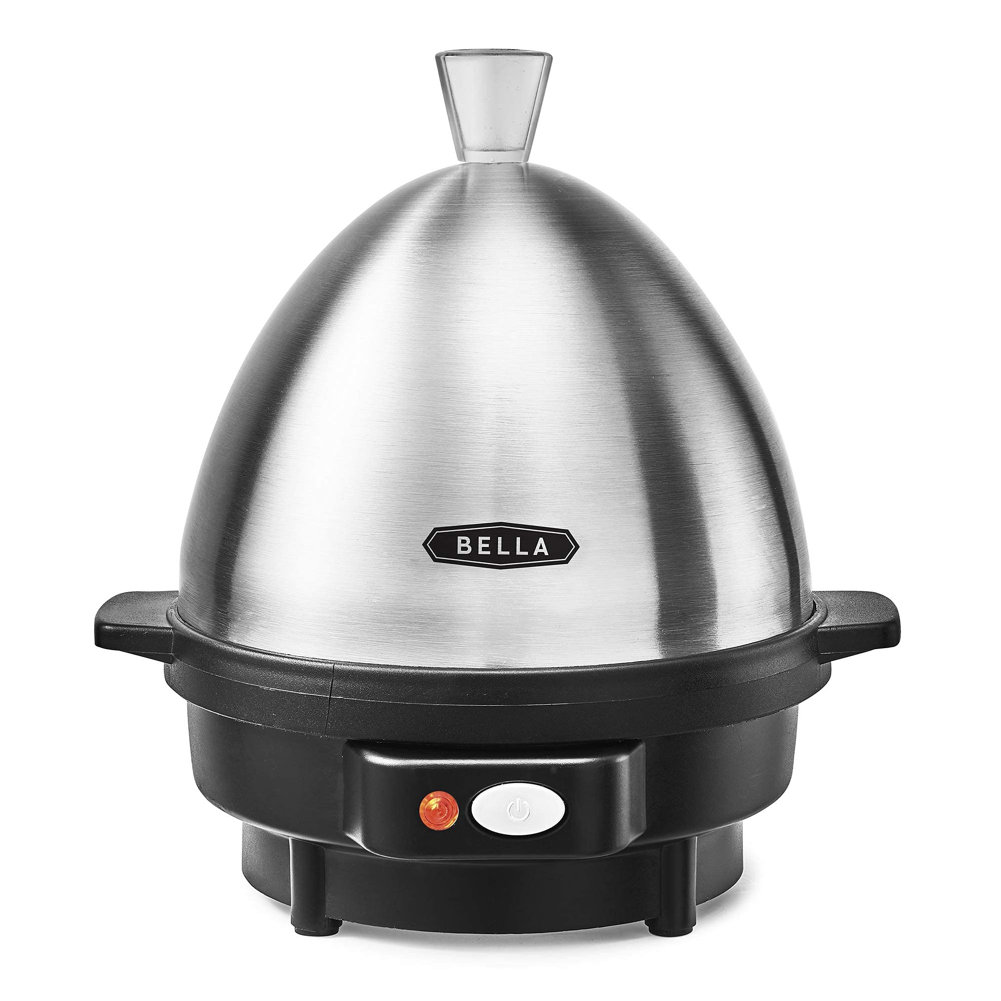 BELLA Rapid Electric Egg Cooker and Omelet Maker with Auto Shut Off, for Easy to Peel, Poached Eggs, Soft, Medium and Hard-Boile