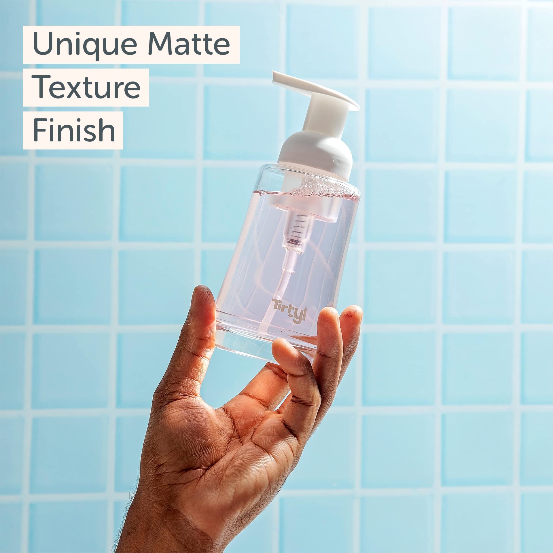 Tirtyl Foaming Replacement Pump Set - 2 Pack - 40Mm (1.57   ) Wide Rim (40/410 Neck Size) - Unique Matte Finish - High Rated 1.6