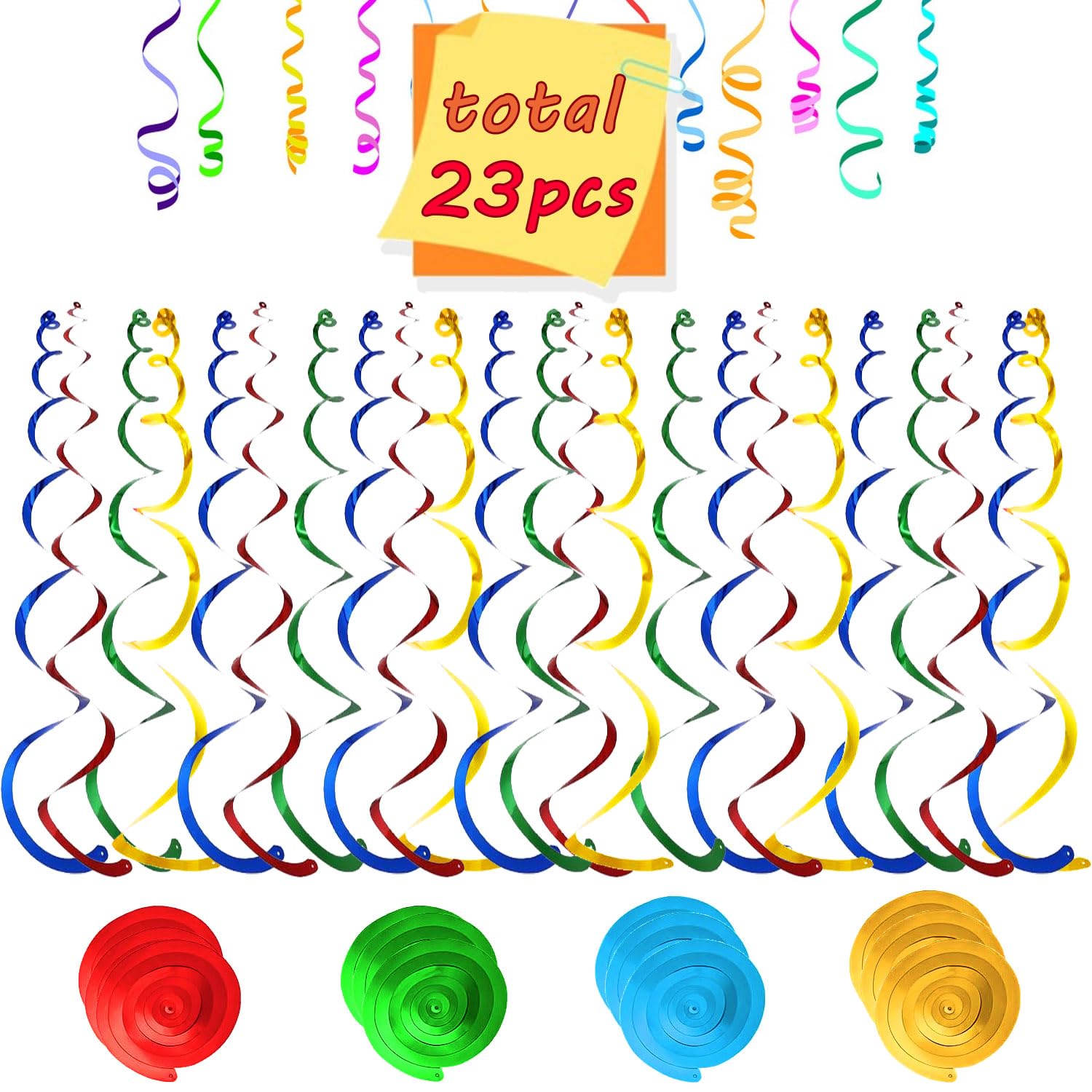 Back To School Decorations, Welcome Banner, Pack Of 24 Back To School Hanging Swirls, Welcome To Kindergarten Classroom Teacher