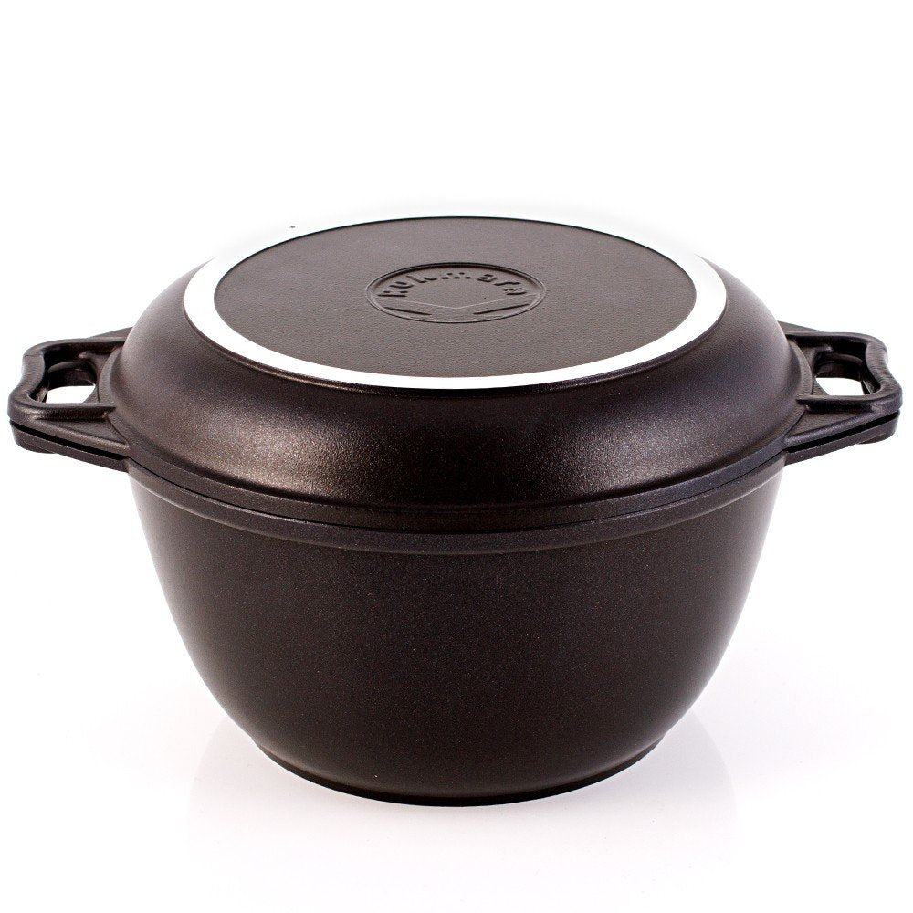 Amahle Kazan For Making Pilaf W/Lid-Skillet (Non-Sticking Coating) 3.2 Qt (3 L)